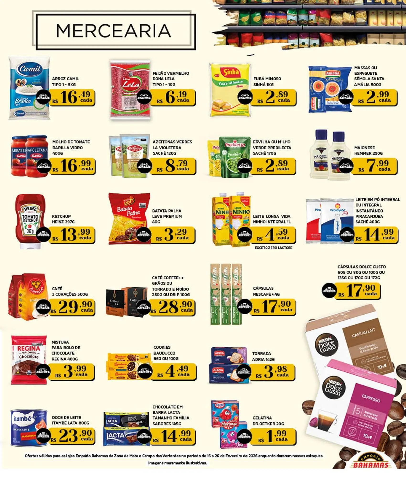 Encarte de Catálogo Empório Bahamas 16 de fevereiro até 26 de fevereiro 2026 - Pagina 5