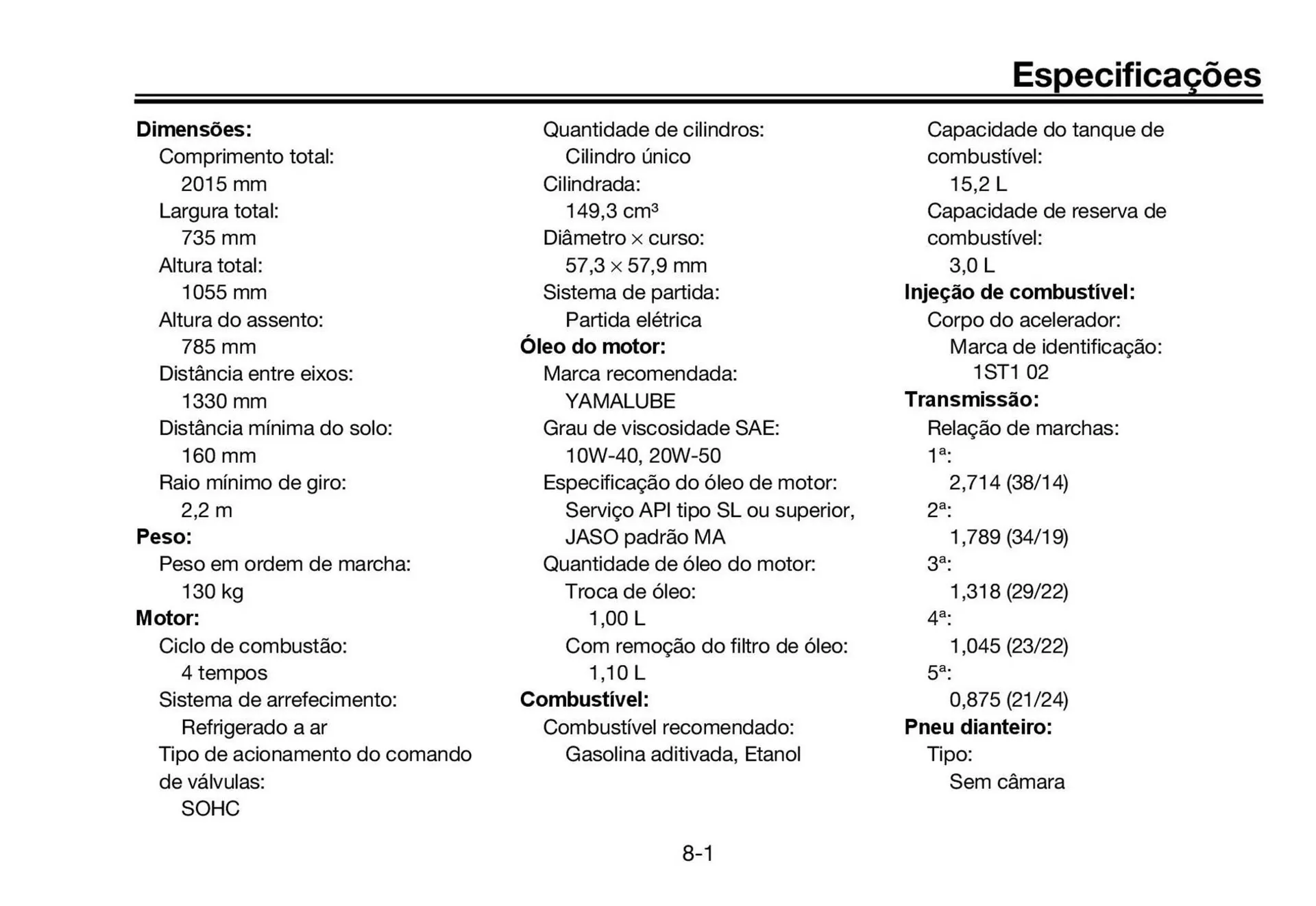 Encarte de Catálogo Yamaha 12 de junho até 31 de dezembro 2025 - Pagina 93