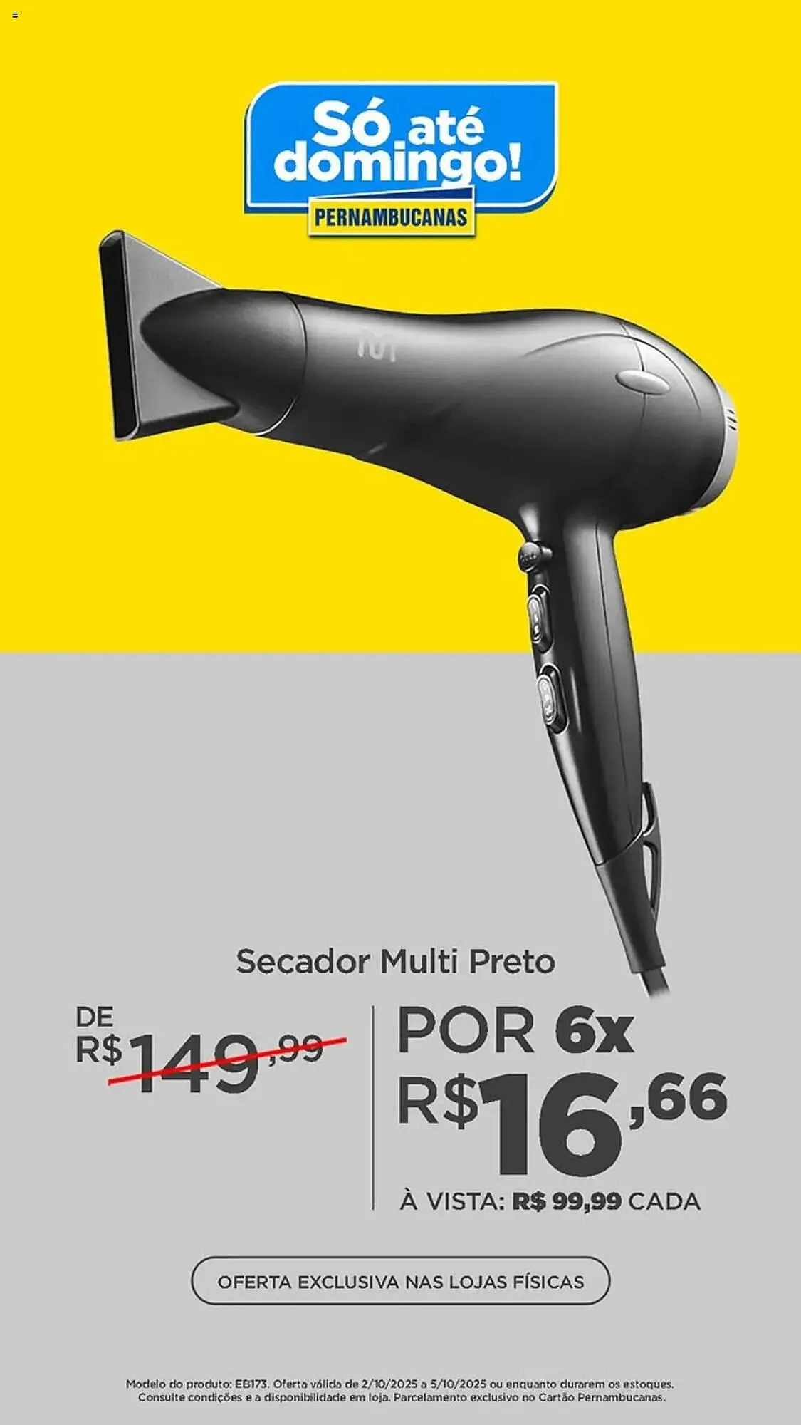 Encarte de Catálogo Pernambucanas 2 de outubro até 6 de outubro 2025 - Pagina 3