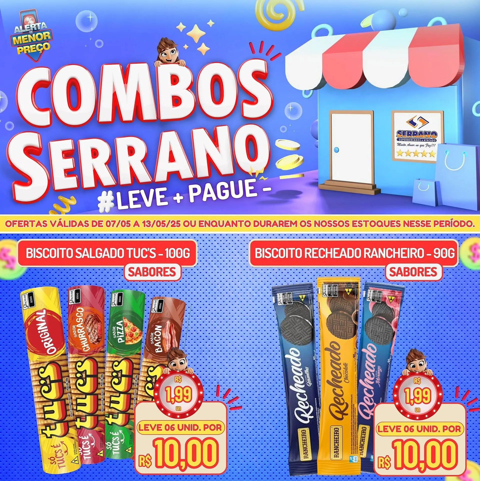 Encarte de Catálogo Serrano Supermercado 7 de maio até 13 de maio 2025 - Pagina 2