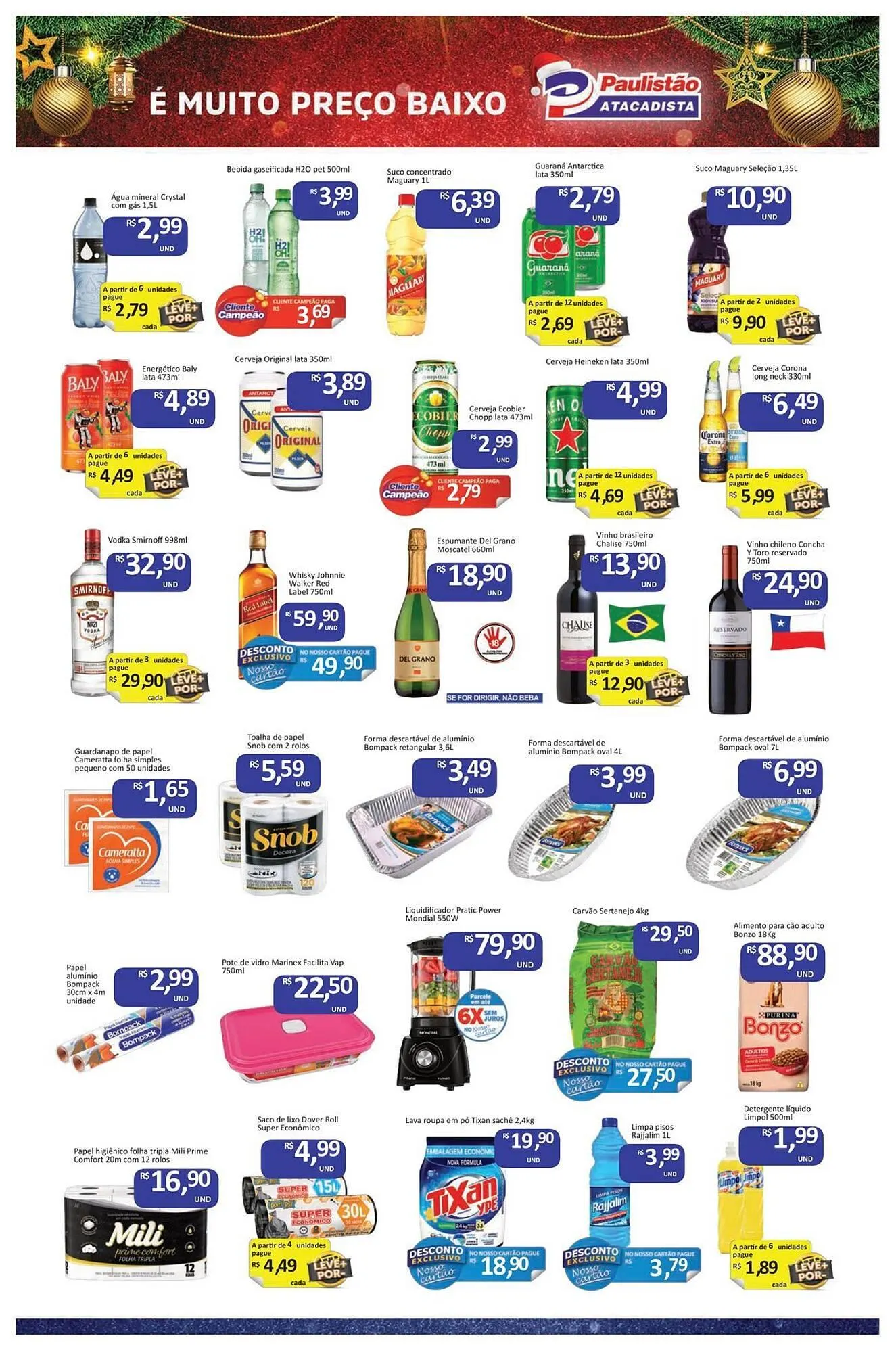 Encarte de Catálogo Paulistão Supermercados 19 de dezembro até 21 de dezembro 2025 - Pagina 3
