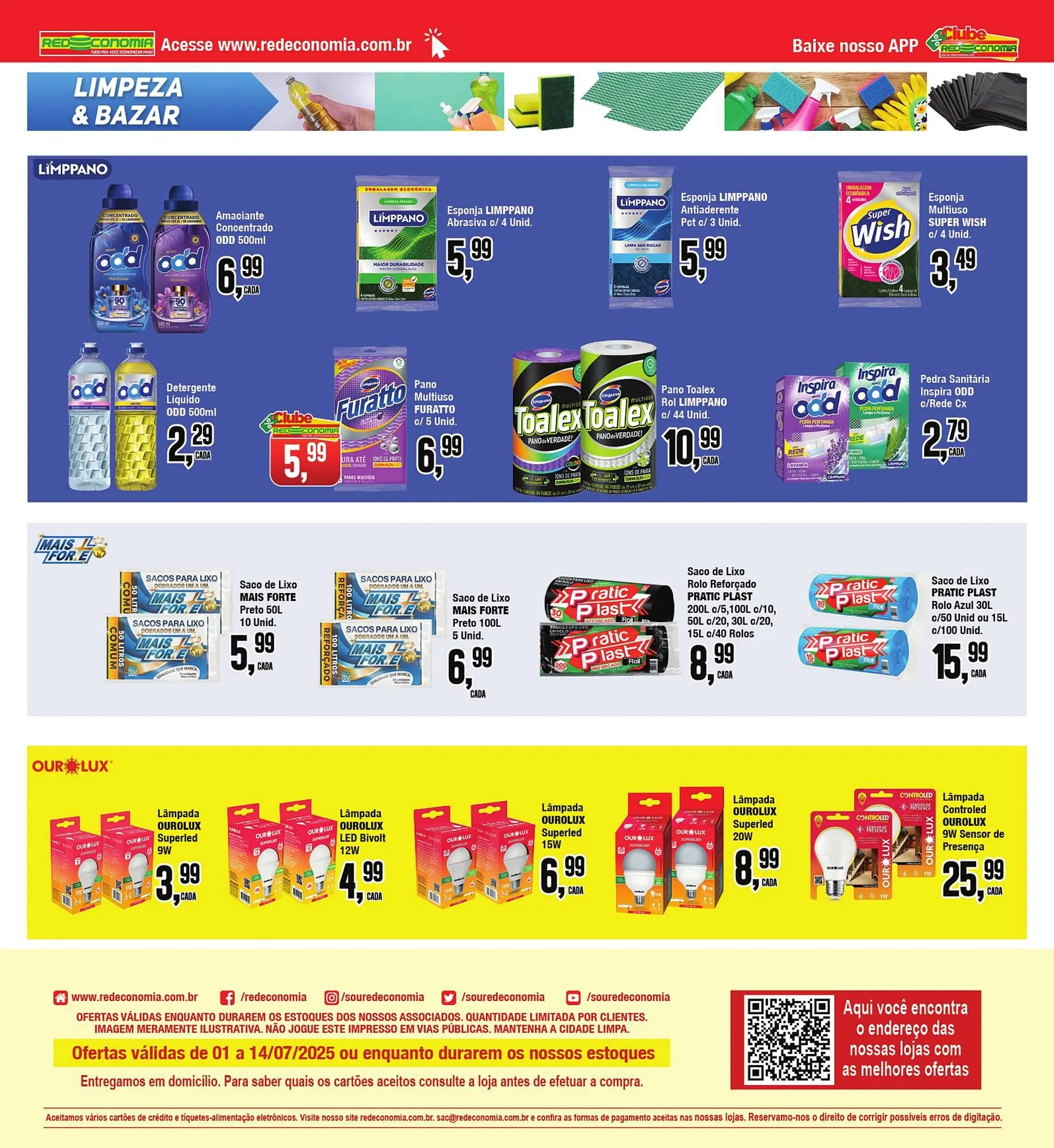 Encarte de Catálogo Redeconomia 30 de junho até 1 de julho 2025 - Pagina 19