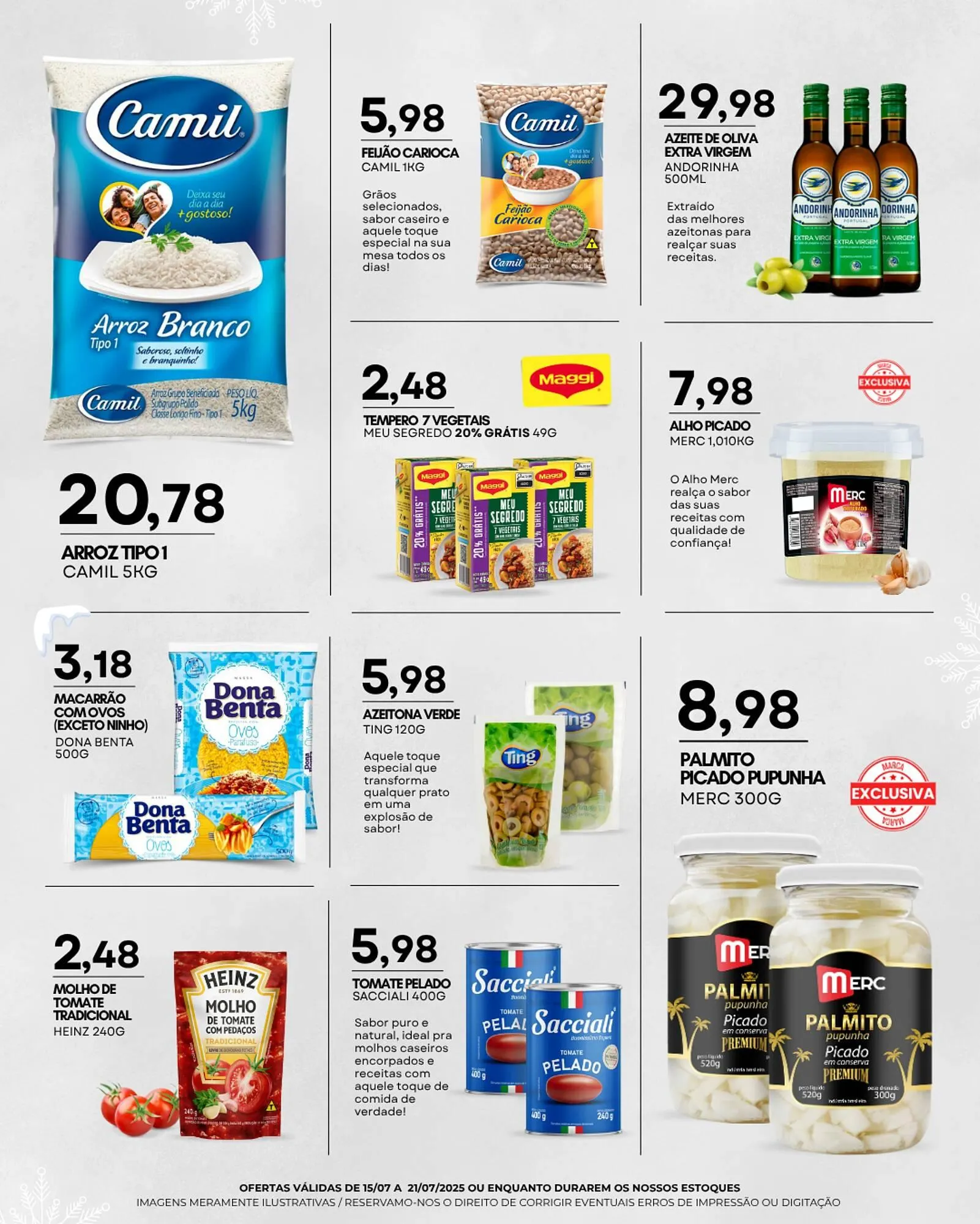 Encarte de Catálogo Mercadão Atacadista 15 de julho até 21 de julho 2025 - Pagina 7