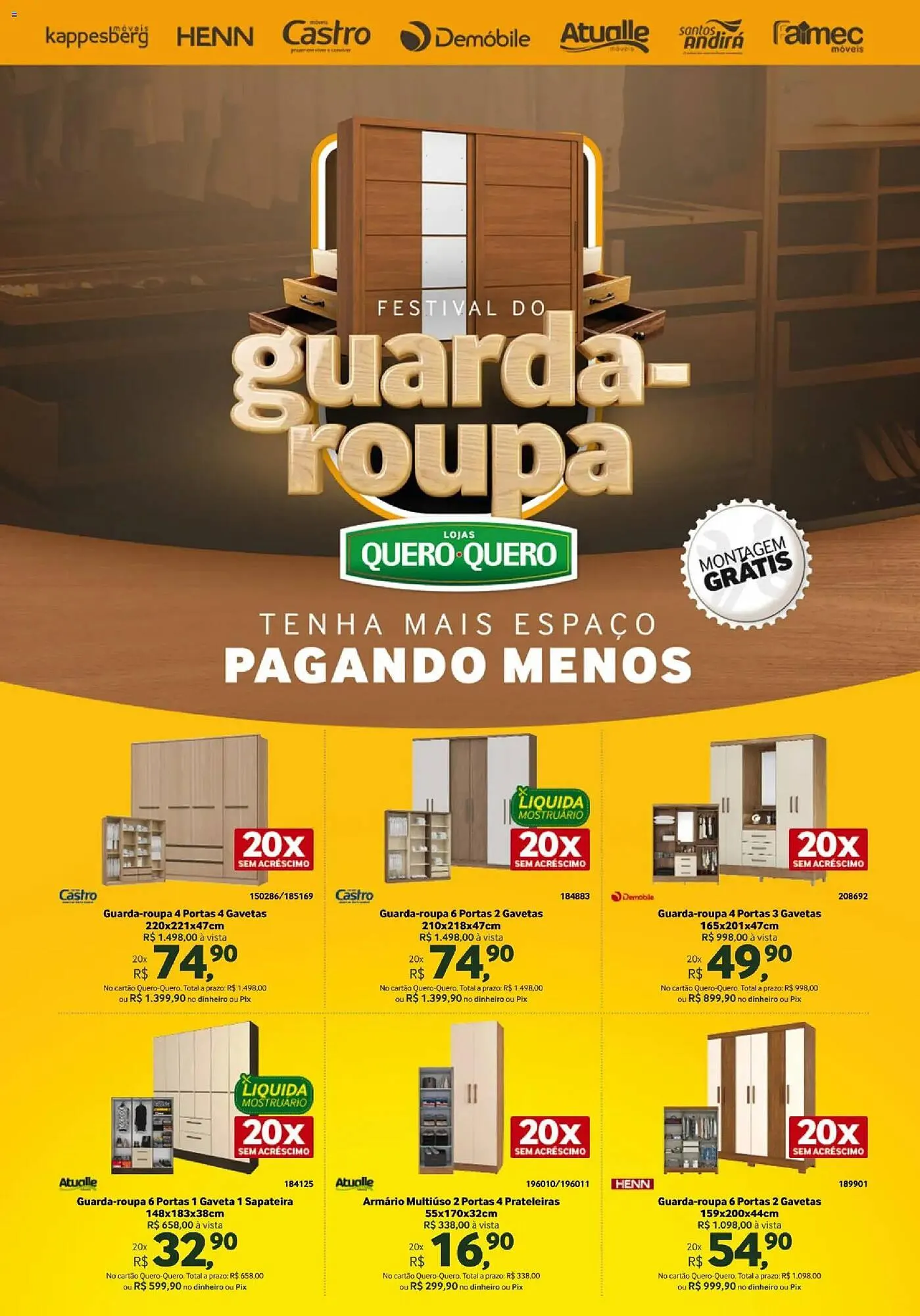 Encarte de Folheto Quero Quero 1 de abril até 30 de abril 2026 - Pagina 1