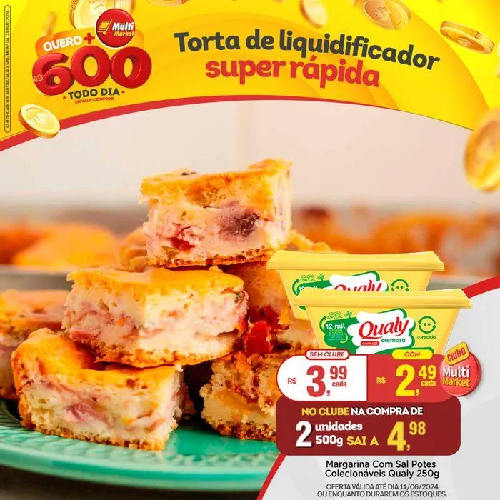 Encarte de Oferta Rede Multi Market 11 de junho até 11 de junho 2024 - Pagina 1
