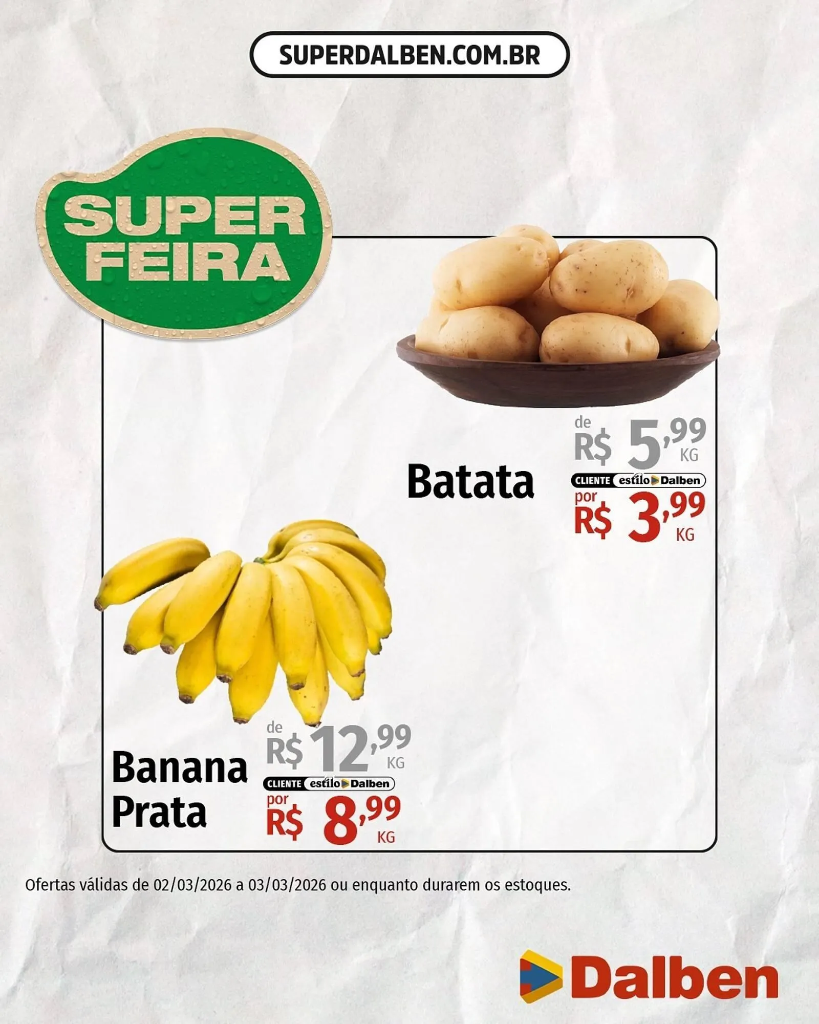 Encarte de Catálogo Supermercado Dalben 2 de março até 3 de março 2026 - Pagina 2