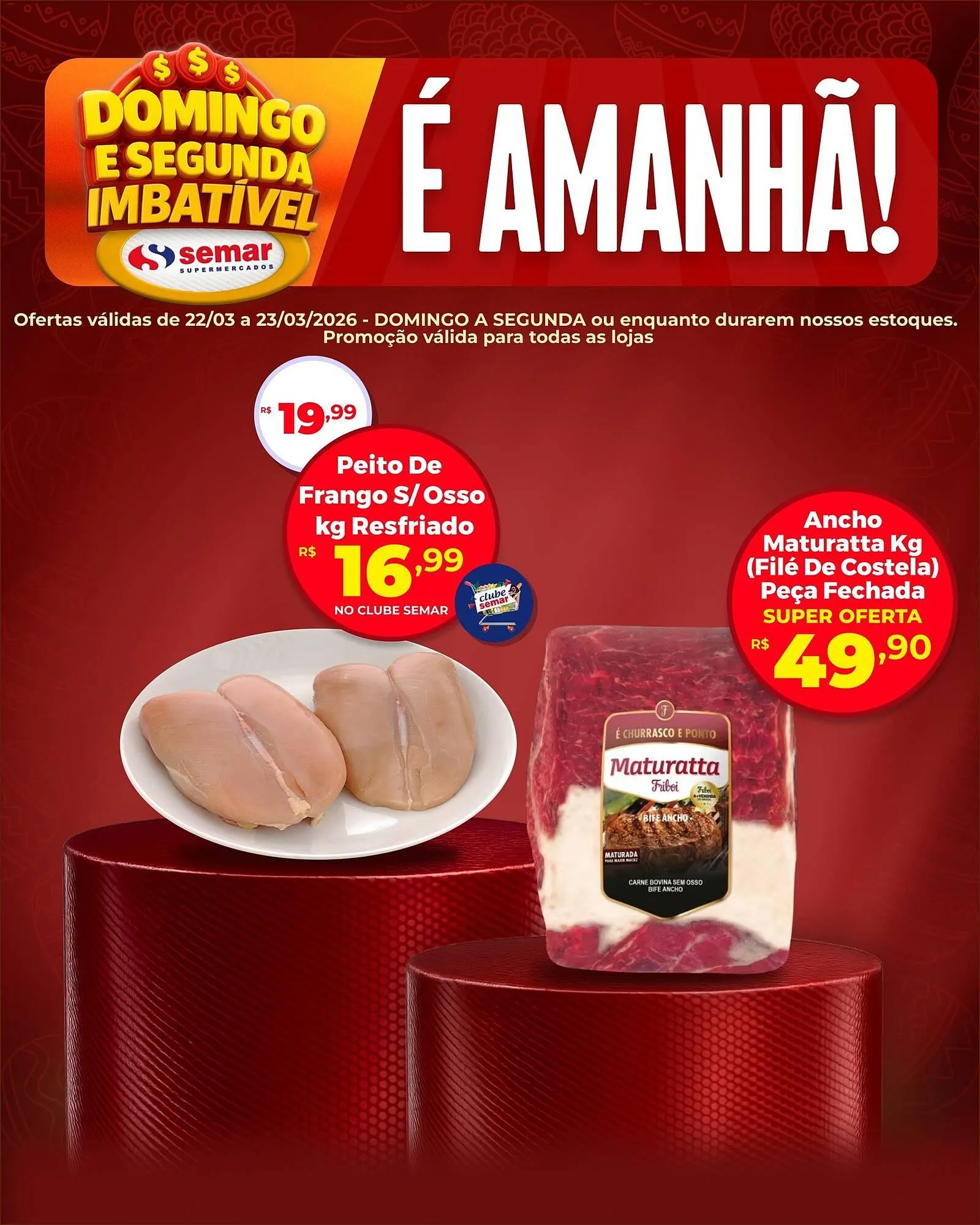 Encarte de Folheto Semar Supermercado 22 de março até 23 de março 2026 - Pagina 5