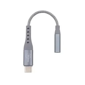 (Reembalado) Adaptador USB-C para fone de ouvido 3,5mm, Originais iPlace