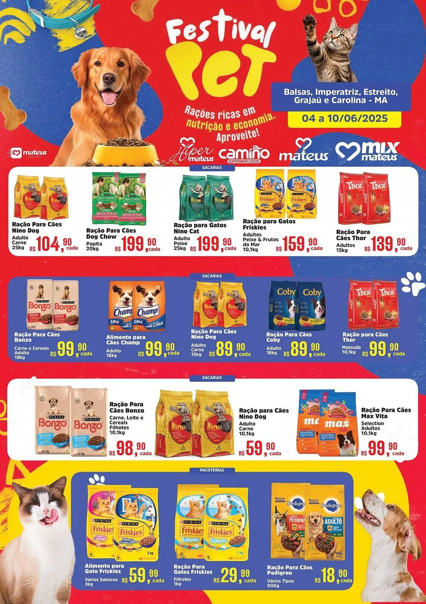 Encarte de Catálogo Supermercados Mateus 4 de junho até 10 de junho 2025 - Pagina 1