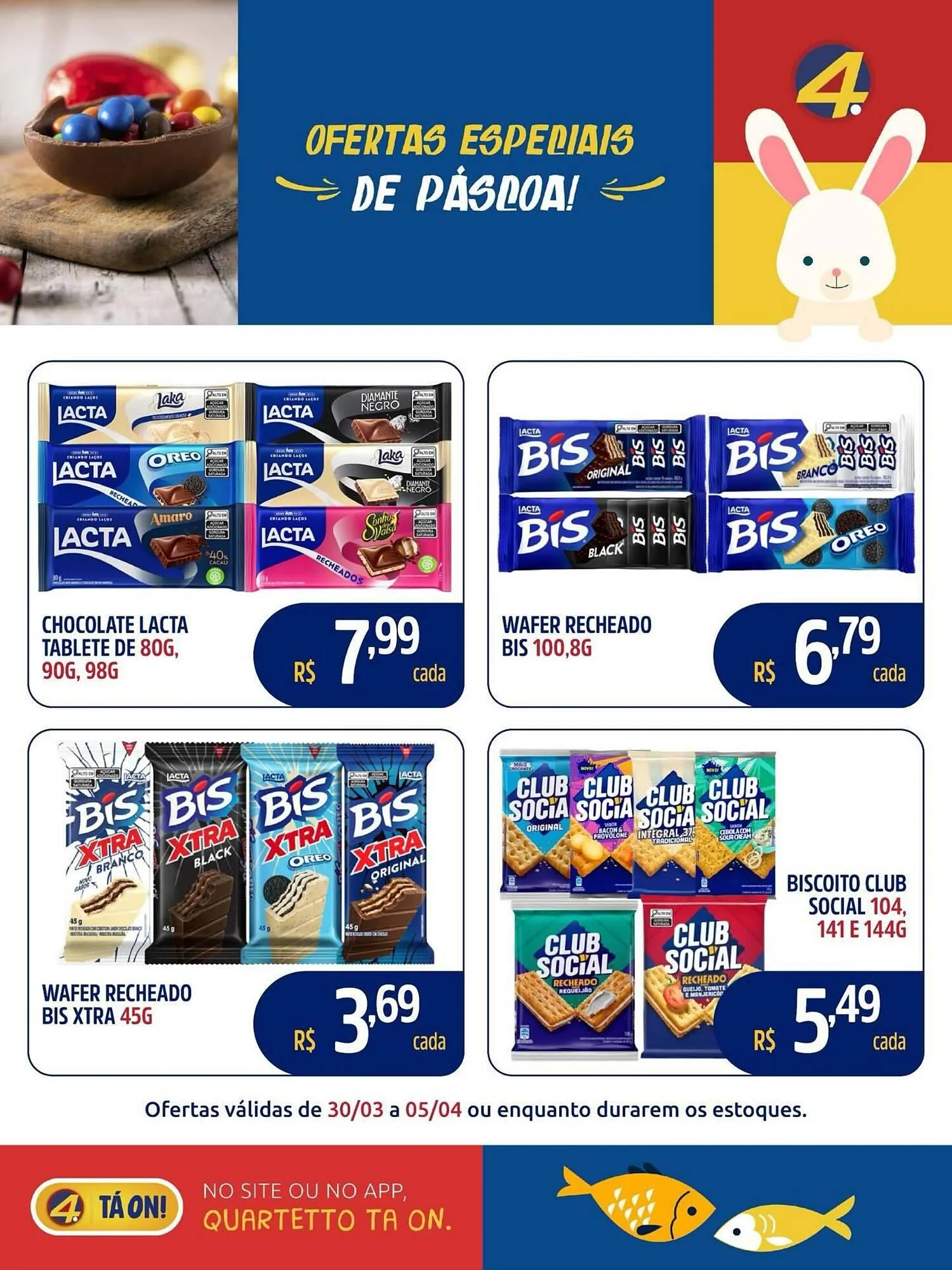 Encarte de Catálogo Quartetto Supermercados 30 de março até 5 de abril 2026 - Pagina 2