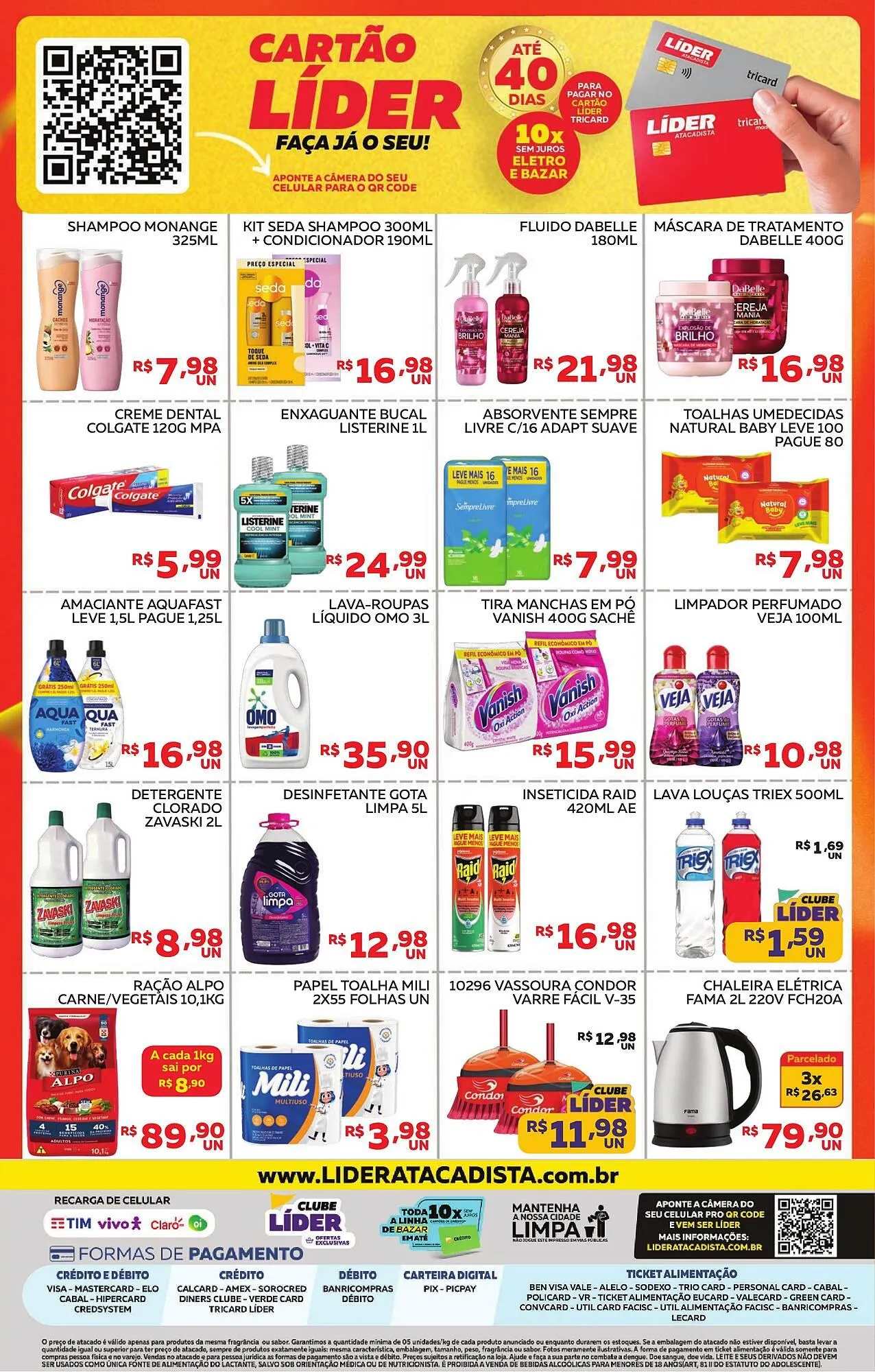 Encarte de Encarte Lider Atacadista 9 de março até 13 de março 2026 - Pagina 4