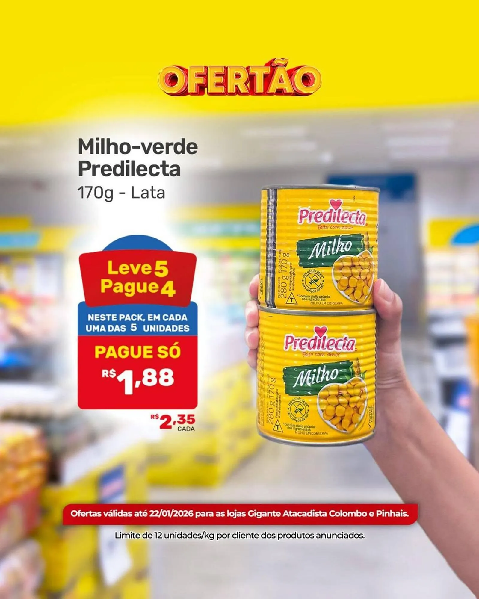 Encarte de Encarte Gigante Atacadista 20 de janeiro até 22 de janeiro 2026 - Pagina 1