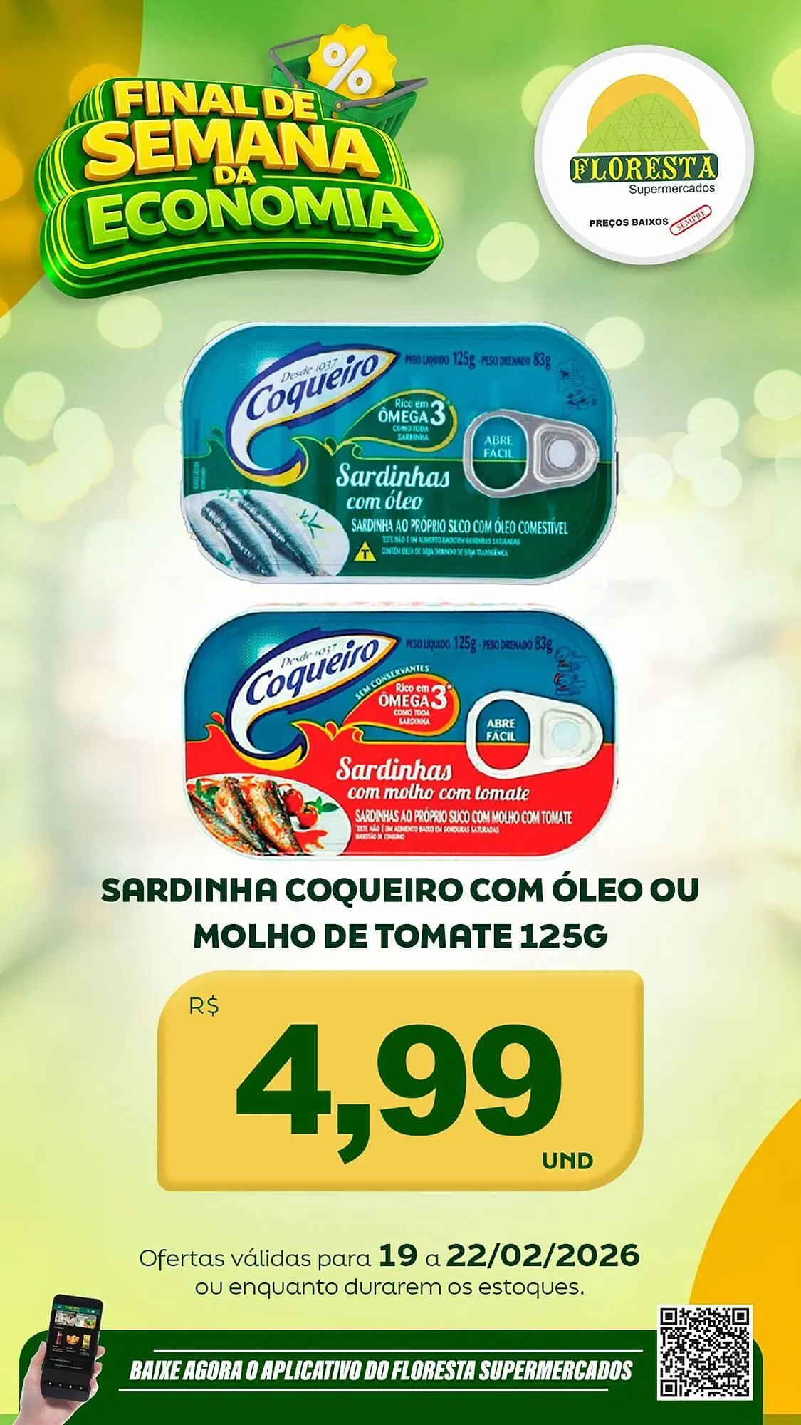 Encarte de Catálogo Floresta Supermercados 19 de fevereiro até 22 de fevereiro 2026 - Pagina 16