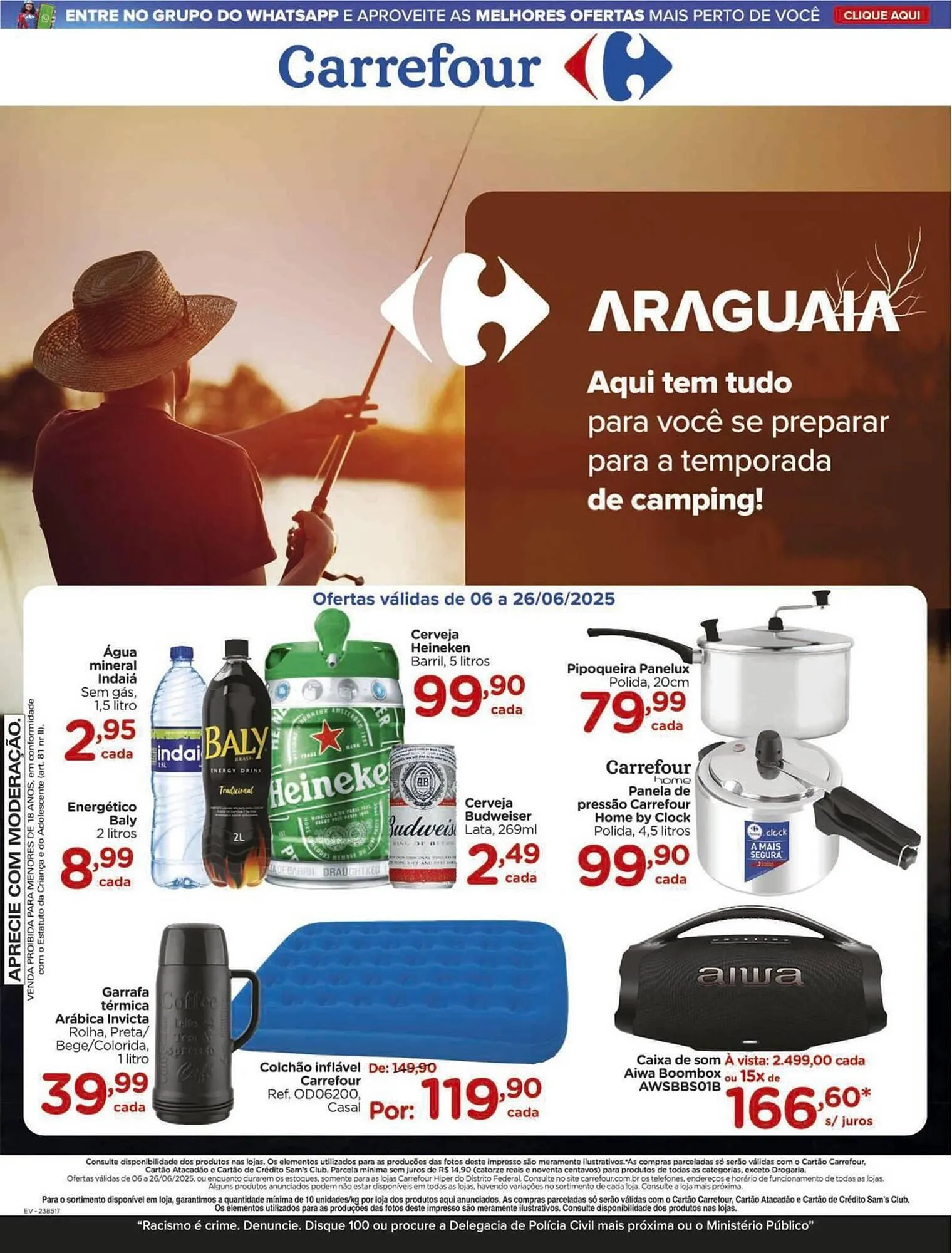 Encarte de Catálogo Carrefour 6 de junho até 26 de junho 2025 - Pagina 1