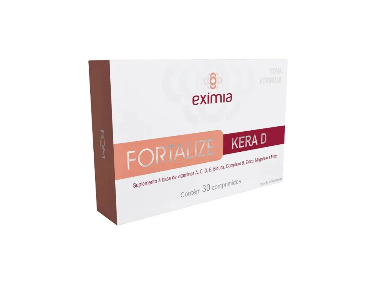 Exímia Fortalize Kera D 30 comprimidos