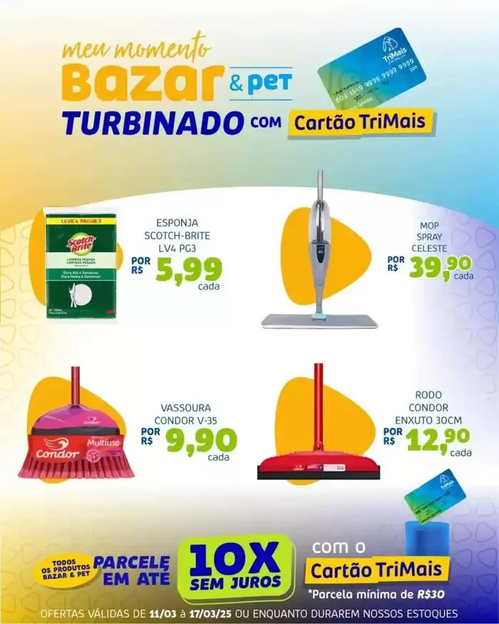 Encarte de Encarte Trimais Supermercado 11 de março até 17 de março 2025 - Pagina 3
