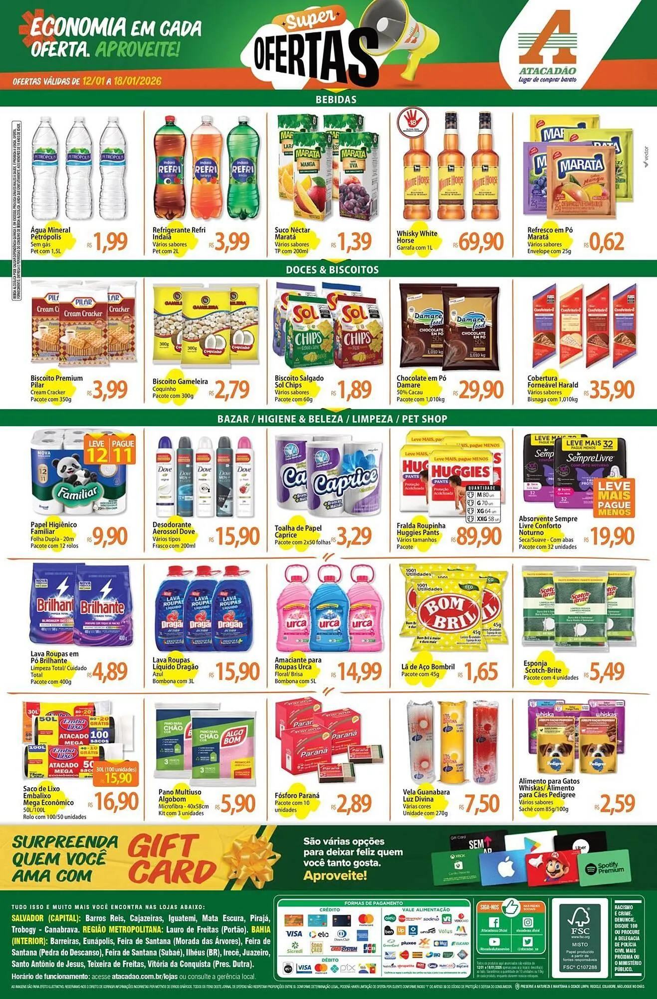 Encarte de Folheto Atacadão 12 de janeiro até 18 de janeiro 2026 - Pagina 2
