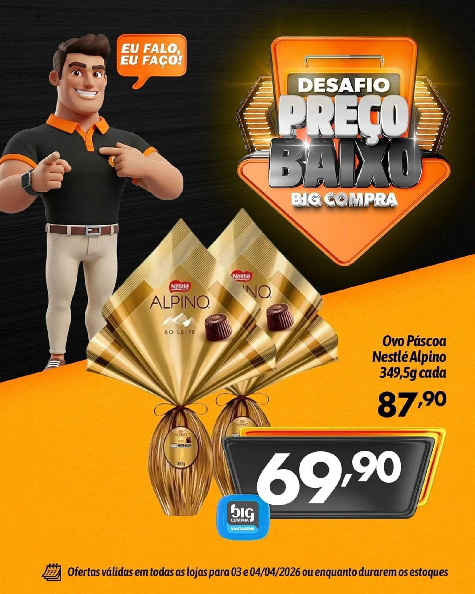 Encarte de Catálogo Supermercados Big Compra 2 de abril até 5 de abril 2026 - Pagina 4