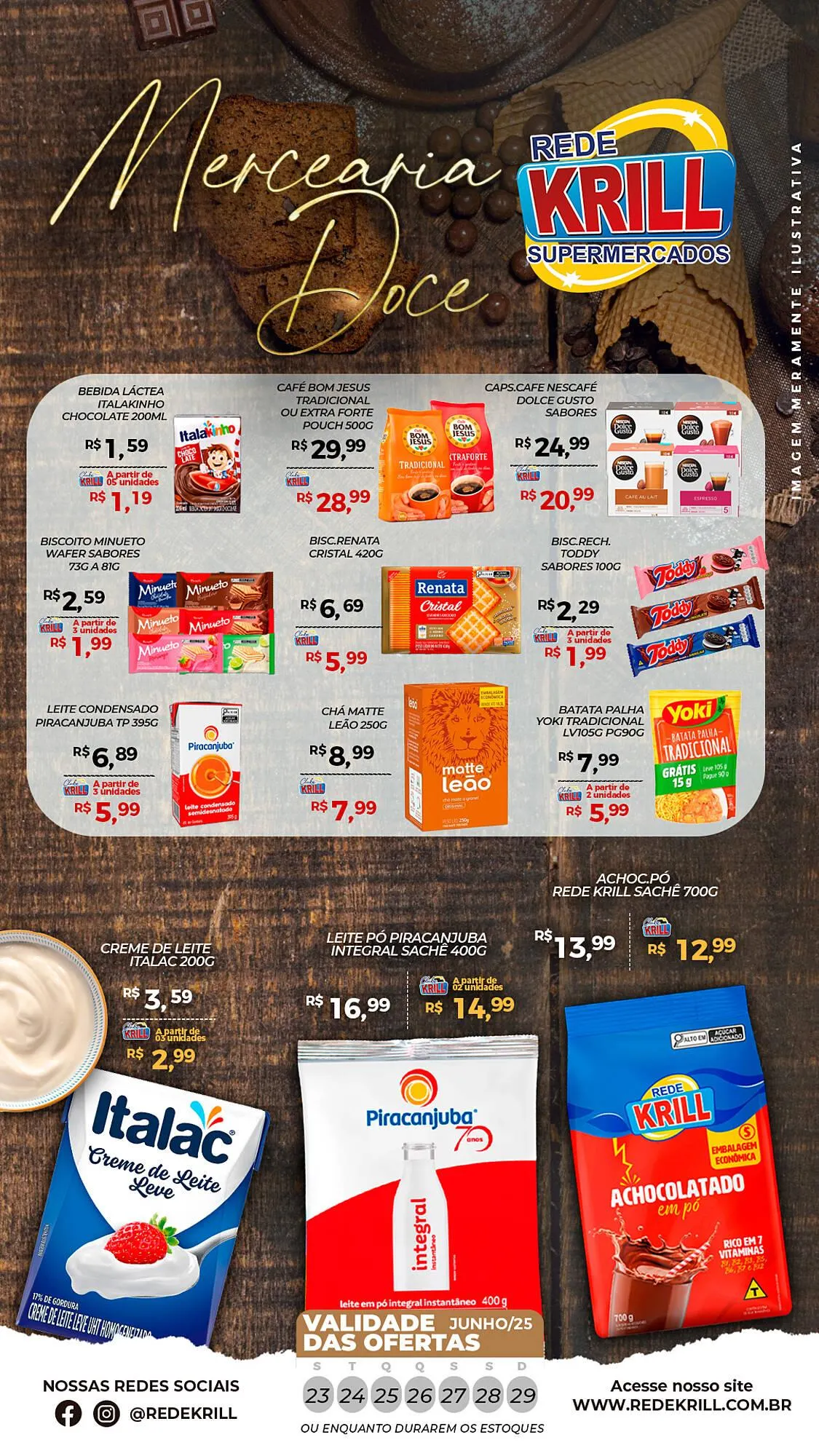 Encarte de Catálogo Rede Krill 23 de junho até 29 de junho 2025 - Pagina 5