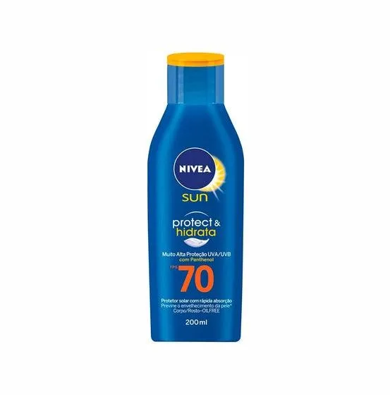 Protetor Solar Nivea Sun FPS70 200ml