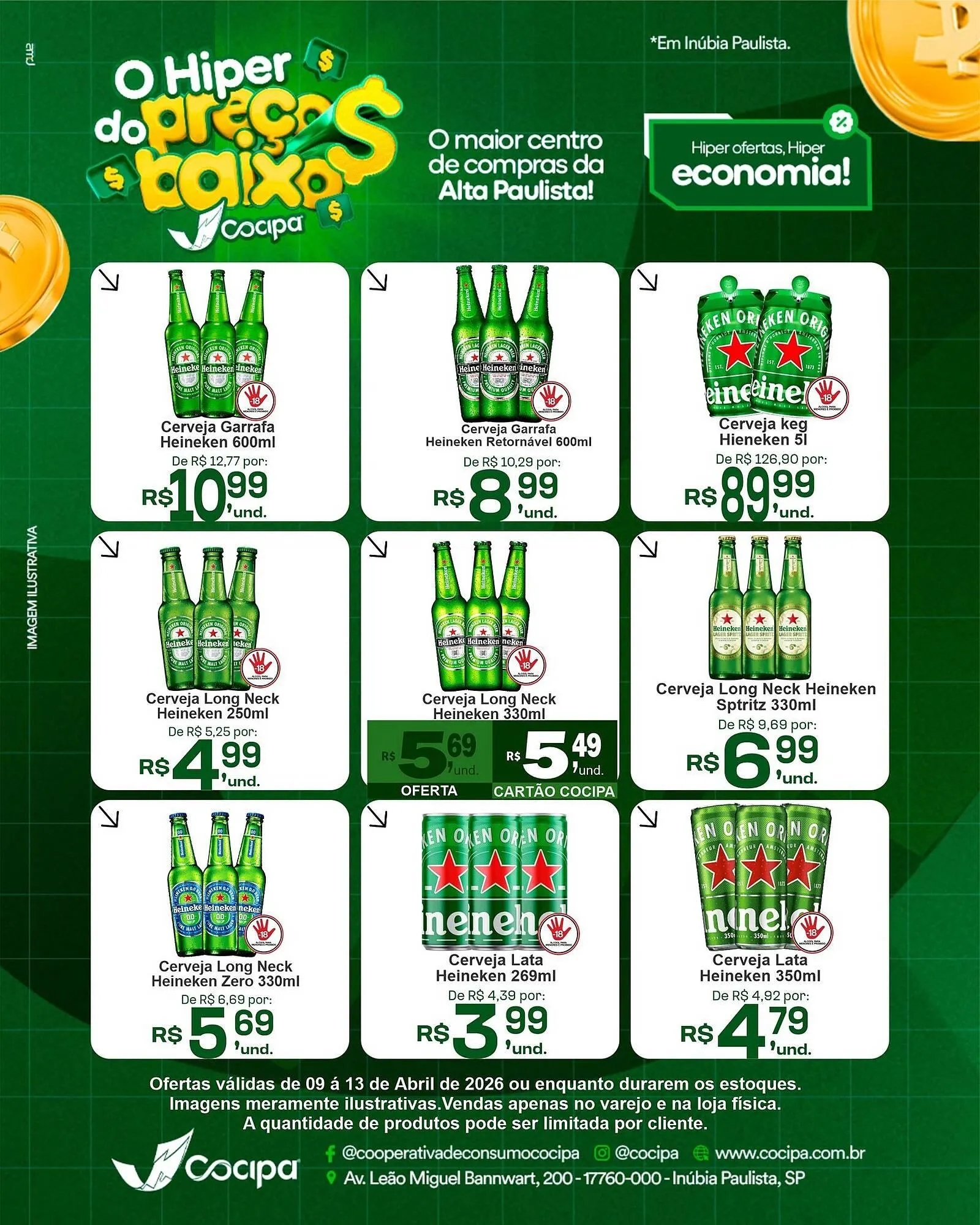 Encarte de Catálogo Cocipa 9 de abril até 13 de abril 2026 - Pagina 1
