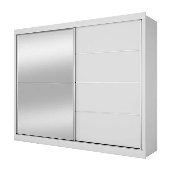 Guarda-Roupa / Roupeiro Mademarcs Verona Plus em MDF, 2 Portas, 4 Gavetas