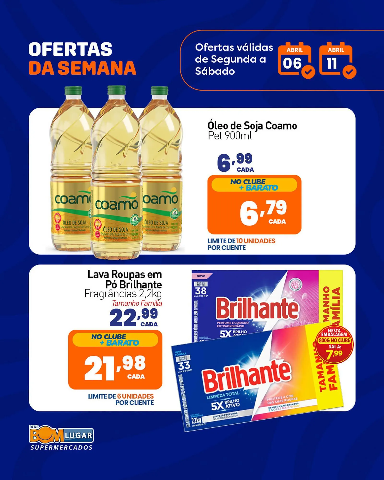 Encarte de Folheto Rede Bom Lugar 9 de abril até 11 de abril 2026 - Pagina 2