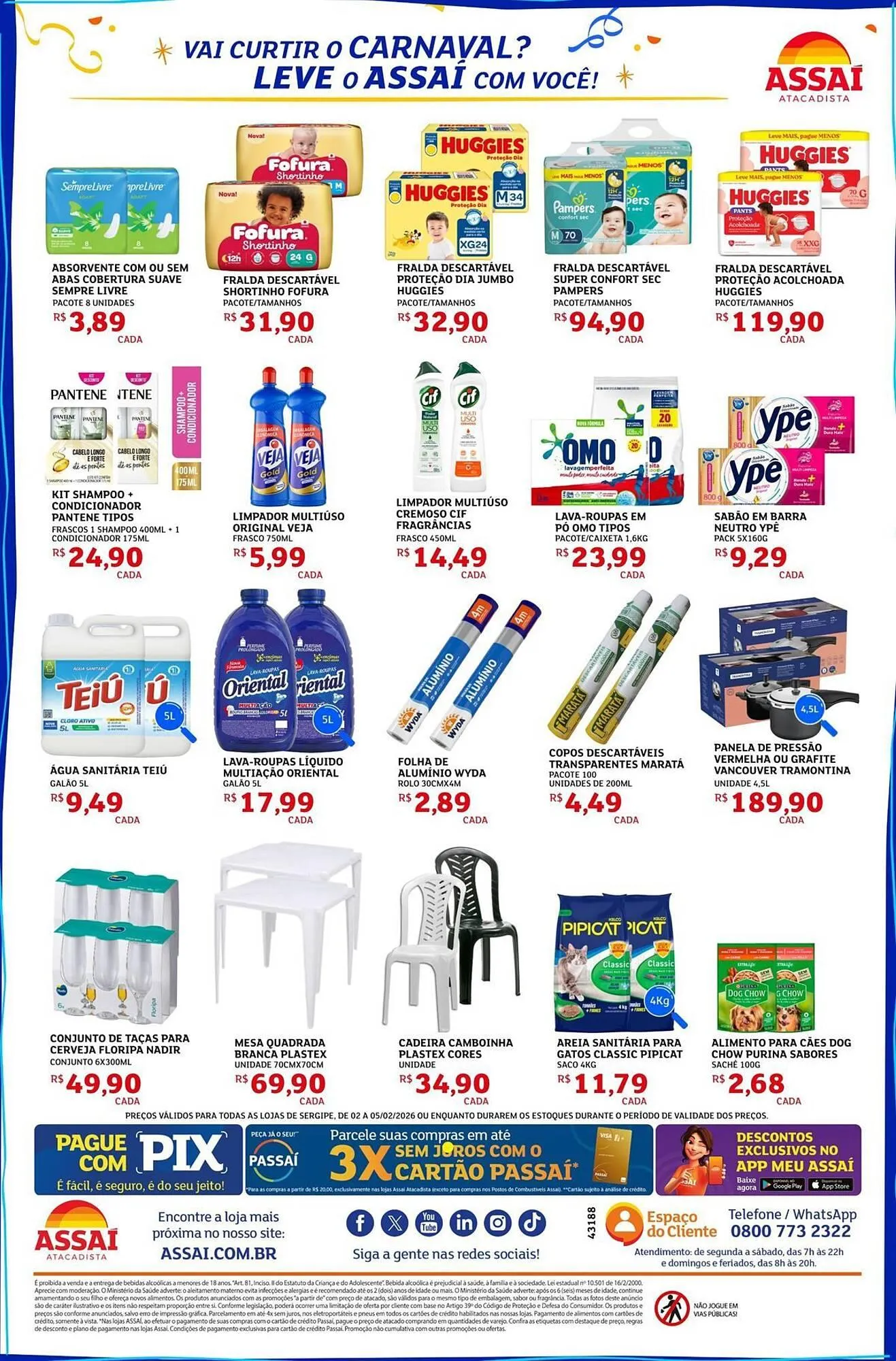 Encarte de Encarte Assaí Atacadista 2 de fevereiro até 5 de fevereiro 2026 - Pagina 4