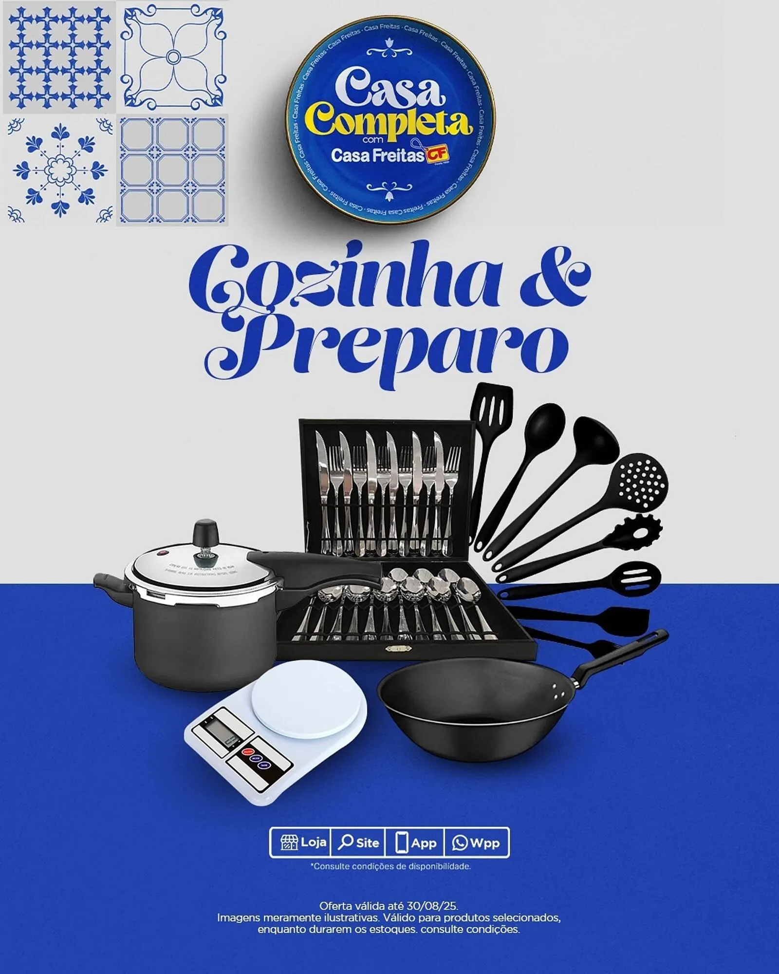 Encarte de Catálogo Casa Freitas 5 de agosto até 30 de agosto 2025 - Pagina 1