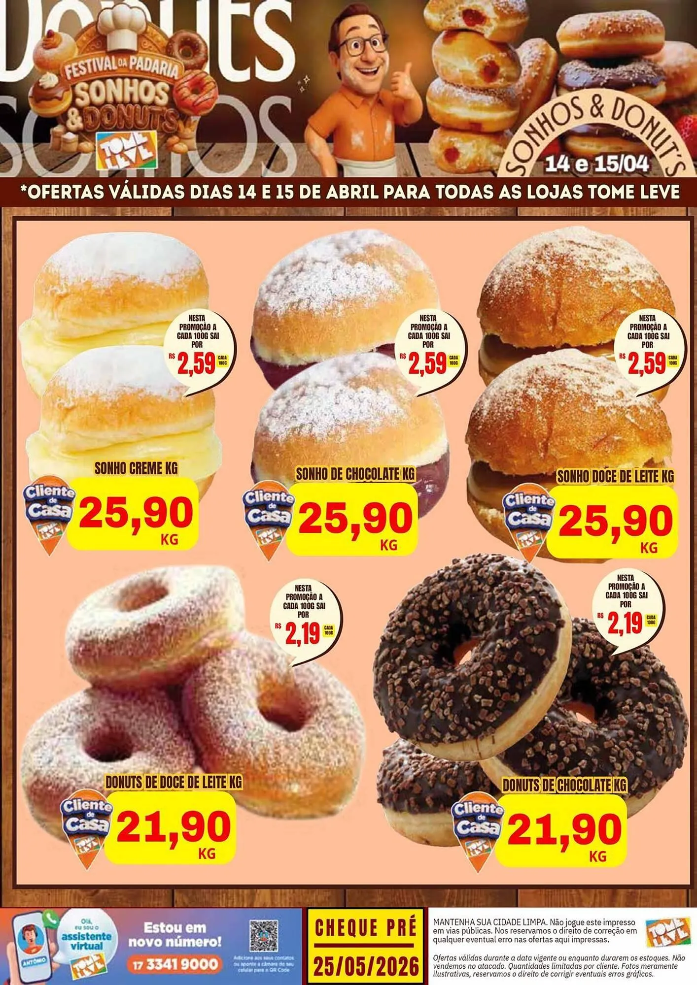 Encarte de Catálogo Tome Leve 14 de abril até 15 de abril 2026 - Pagina 6