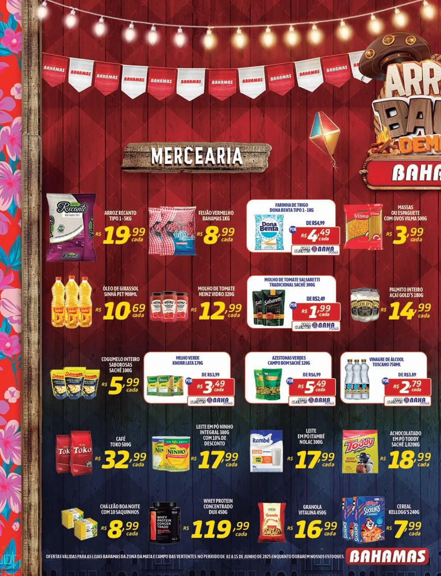 Encarte de Catálogo Bahamas Supermercados 2 de junho até 15 de junho 2025 - Pagina 2