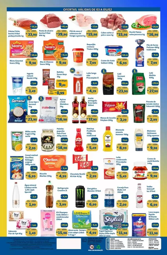 Encarte de Encarte Sempre Vale Supermercados 3 de fevereiro até 5 de fevereiro 2025 - Pagina 2