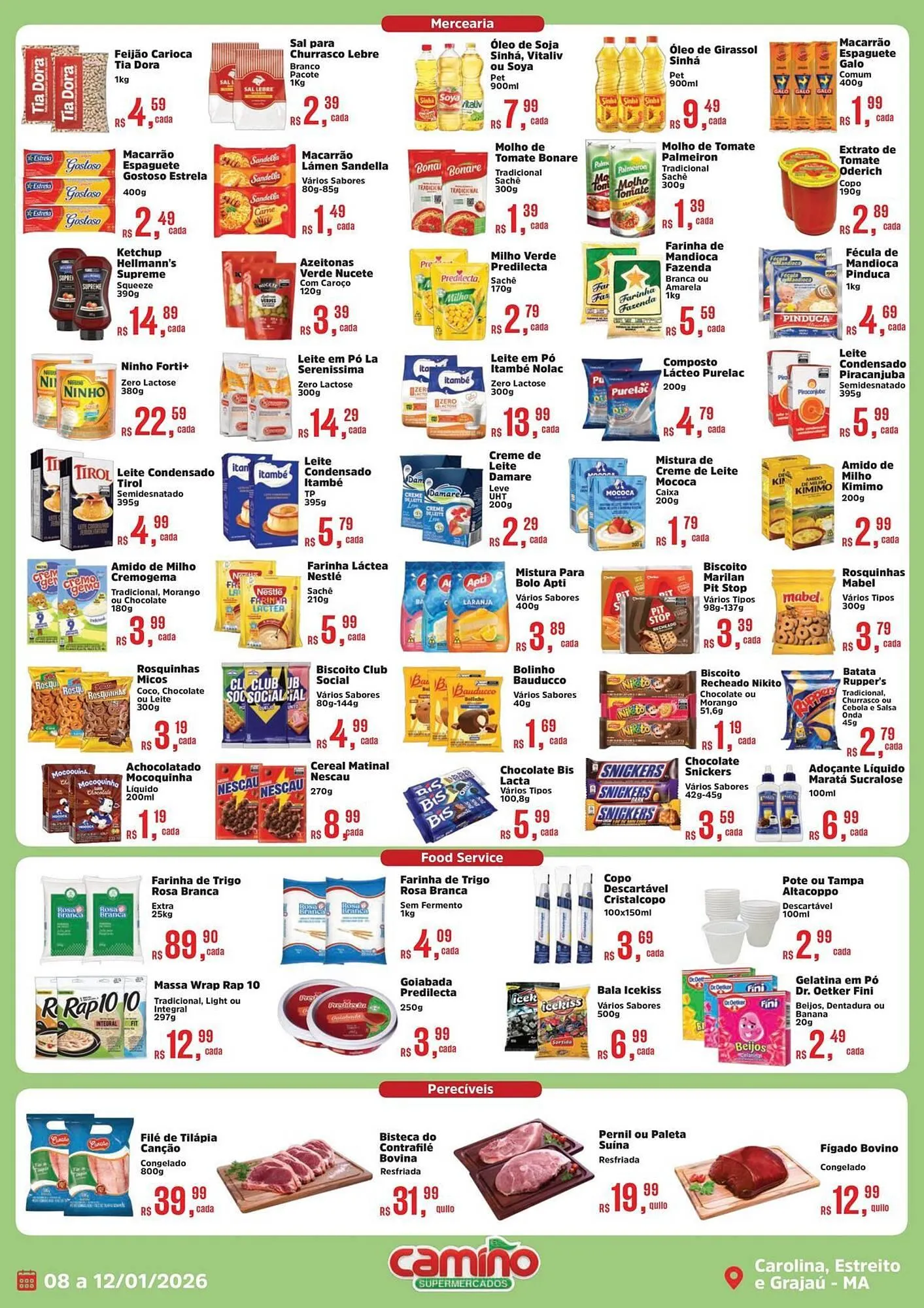 Encarte de Catálogo Camiño supermercados 8 de janeiro até 12 de janeiro 2026 - Pagina 2