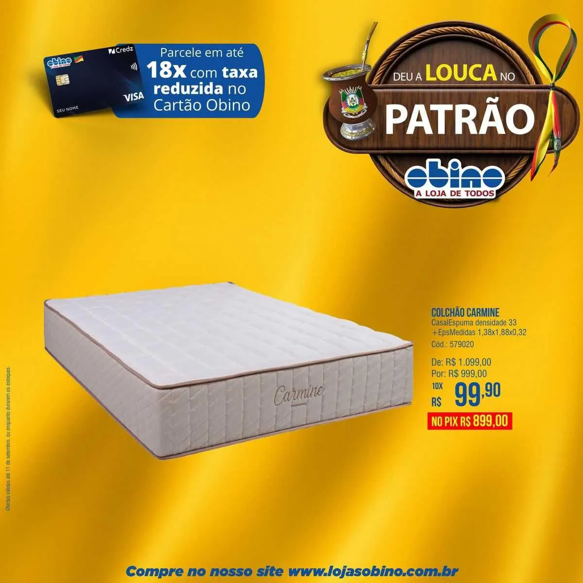 Encarte de Lojas Obino Folheto 31 de agosto até 13 de setembro 2023 - Pagina 7