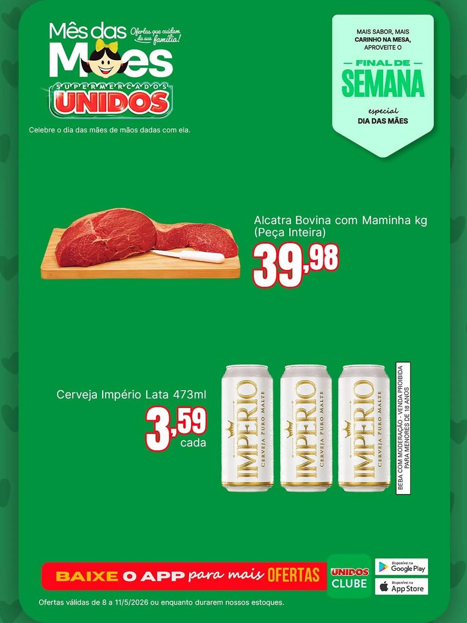 Encarte de Encarte Supermercados Unidos 8 de maio até 11 de maio 2026 - Pagina 4