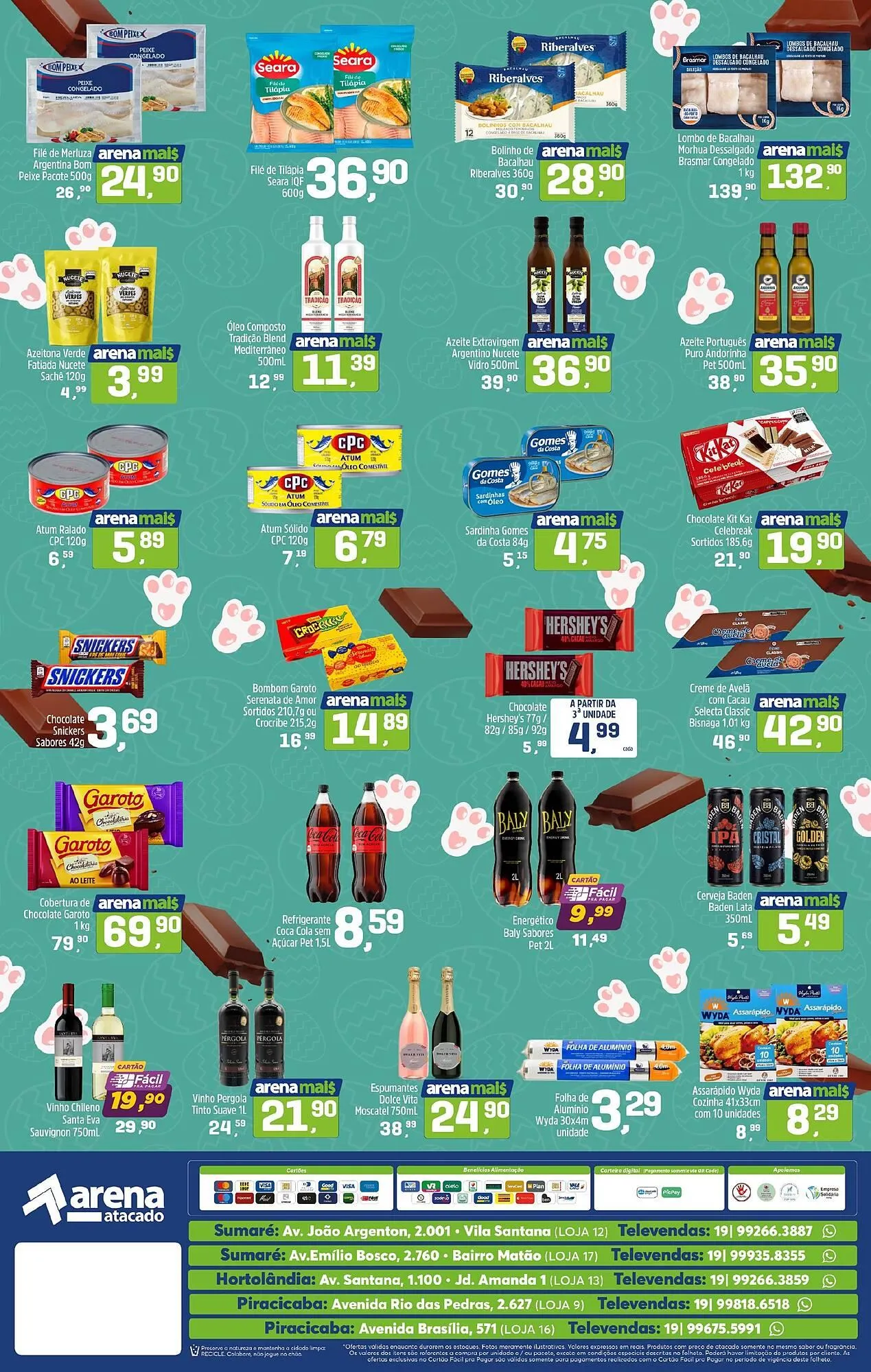 Encarte de Catálogo Arena Atacado 11 de abril até 20 de abril 2025 - Pagina 2