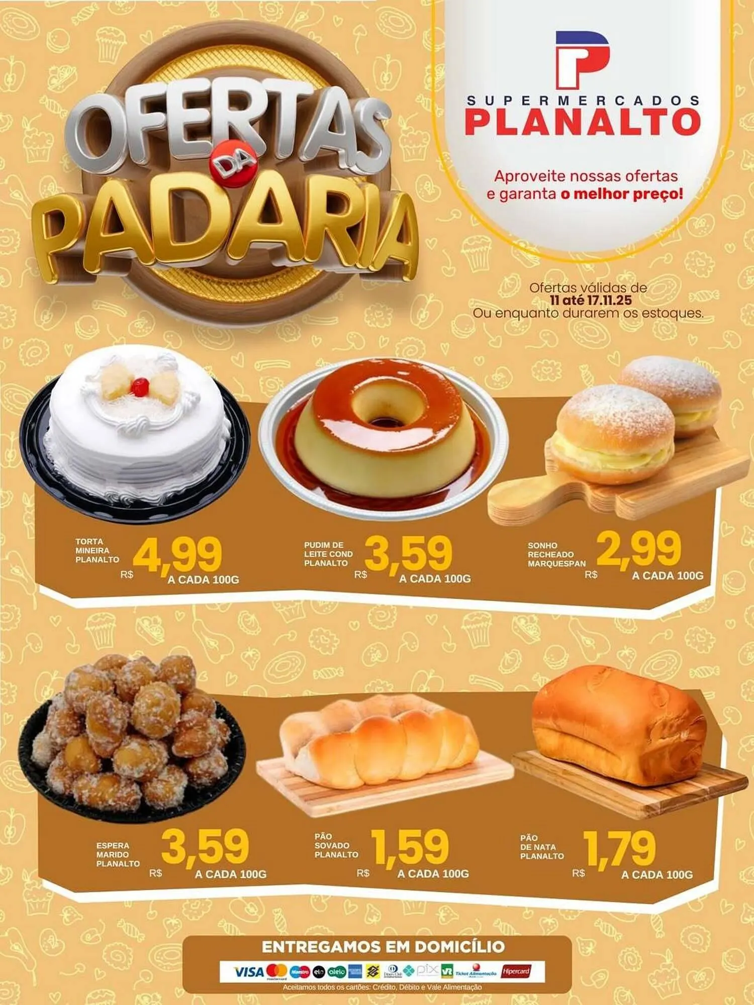 Encarte de Catálogo Supermercados Planalto 11 de novembro até 17 de novembro 2025 - Pagina 1