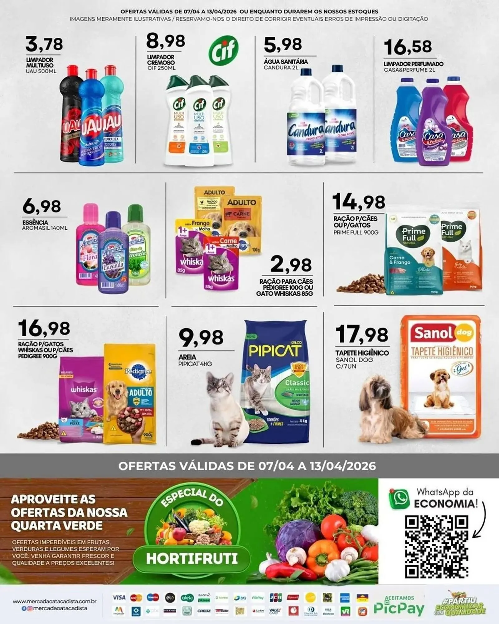 Encarte de Folheto Mercadão Atacadista 13 de abril até 17 de abril 2026 - Pagina 17
