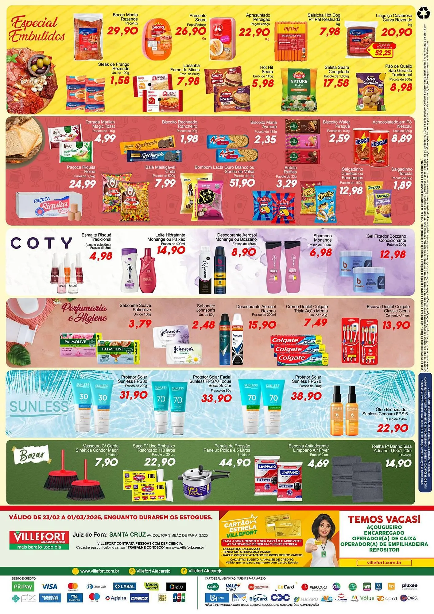 Encarte de Catálogo Villefort Atacadista 23 de fevereiro até 1 de março 2026 - Pagina 2