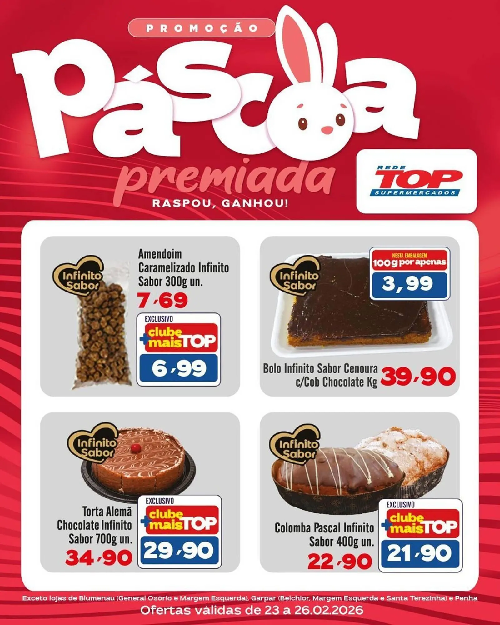 Encarte de Encarte Rede Top 23 de fevereiro até 26 de fevereiro 2026 - Pagina 1