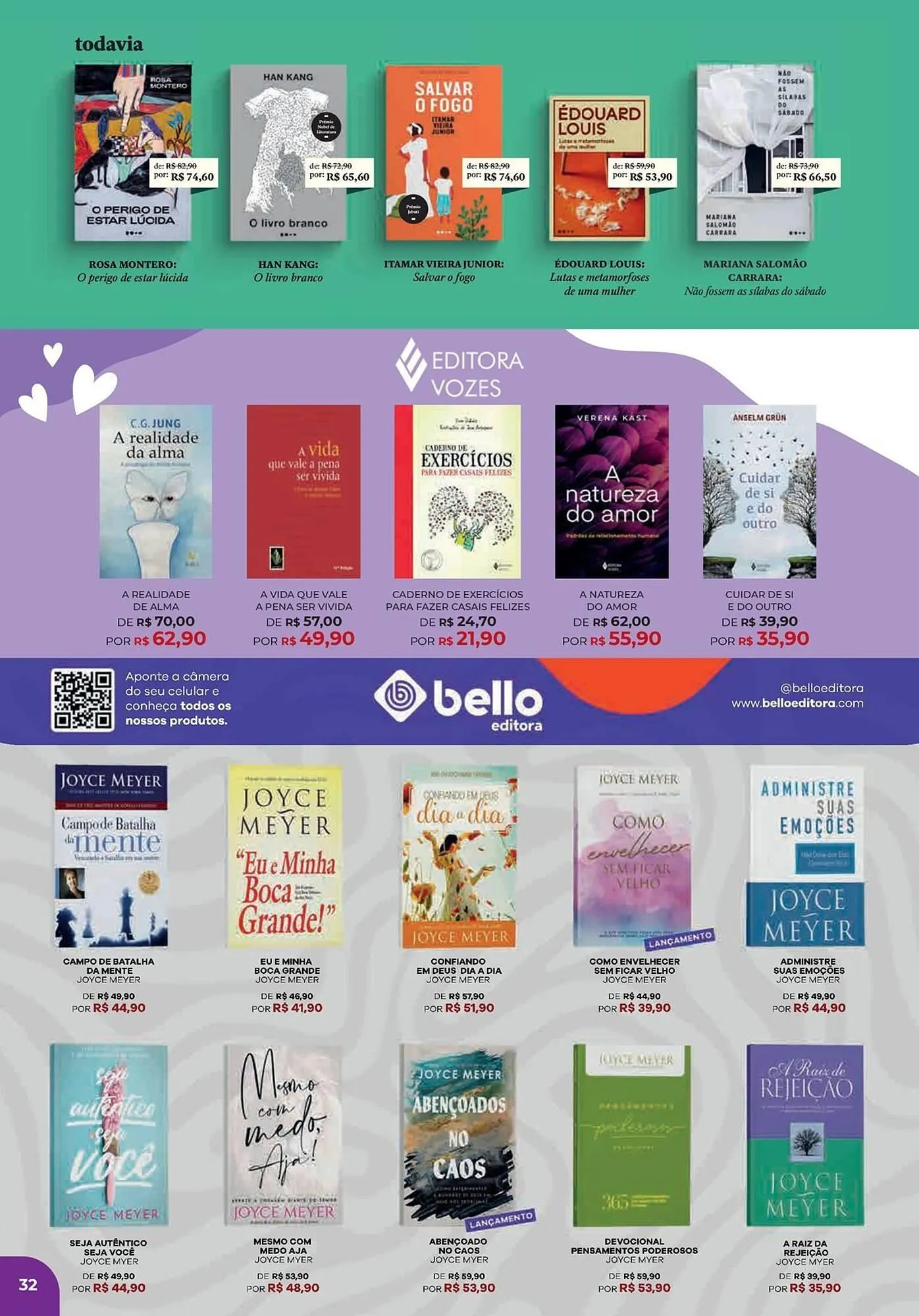 Encarte de Catálogo Livraria Leitura 27 de maio até 13 de julho 2025 - Pagina 32