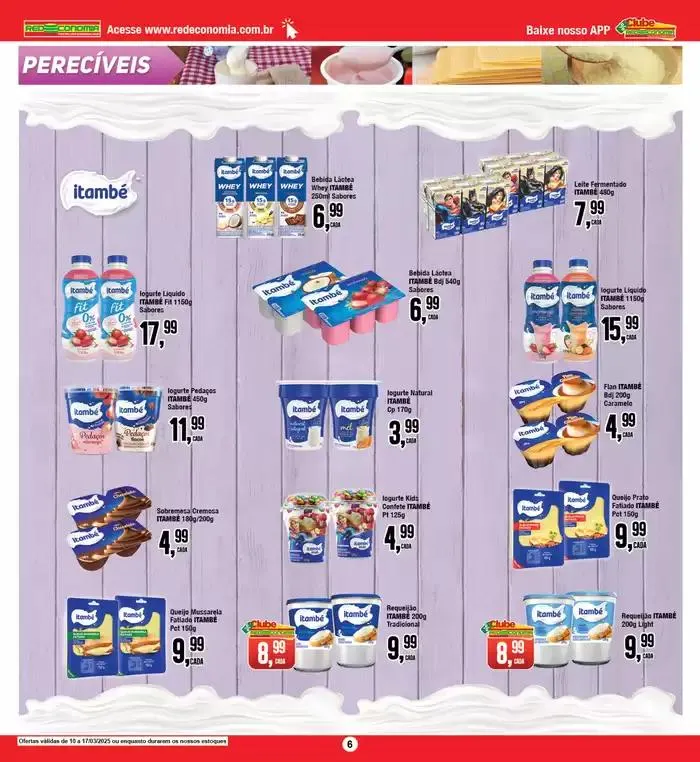 Encarte de Ofertas Rede Economia 10 de março até 17 de março 2025 - Pagina 2