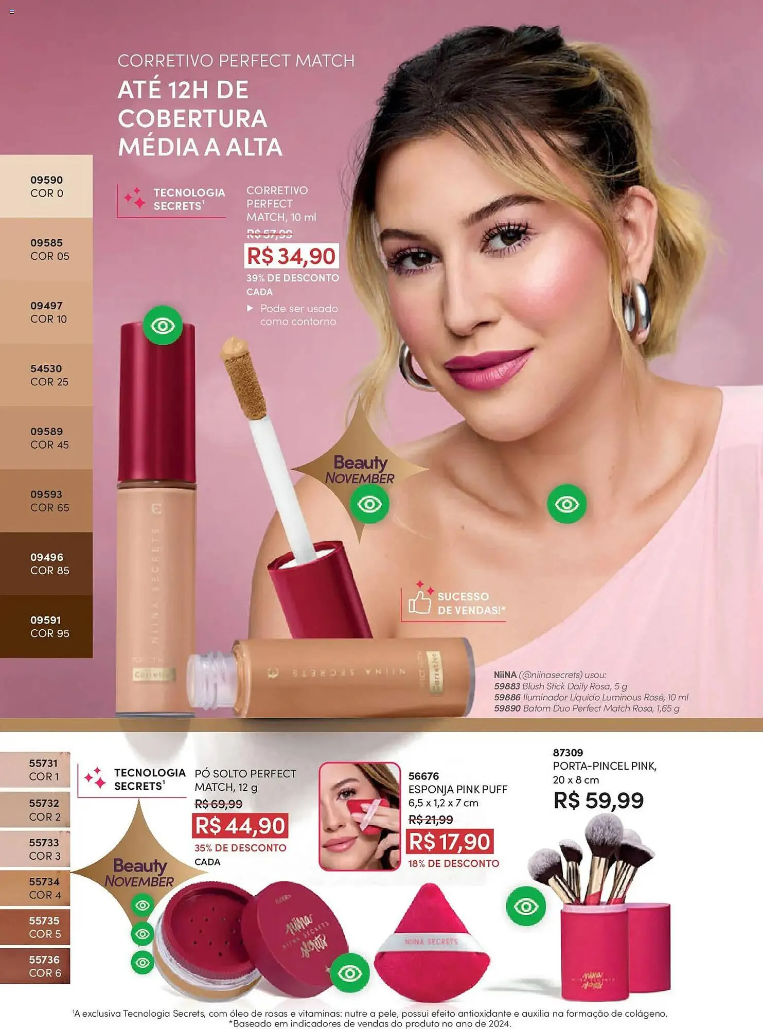 Encarte de Catálogo Eudora 29 de outubro até 27 de novembro 2025 - Pagina 93