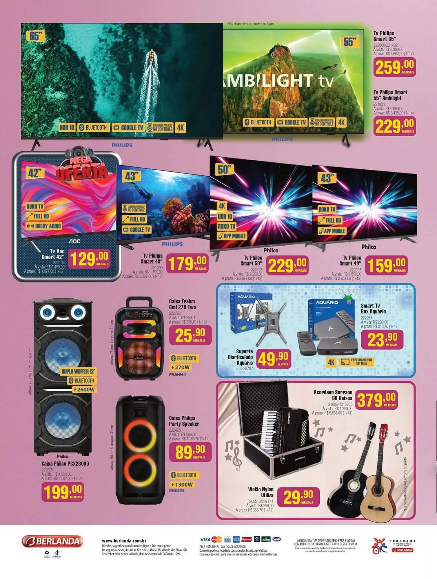 Encarte de Catálogo Berlanda 2 de maio até 25 de maio 2025 - Pagina 22