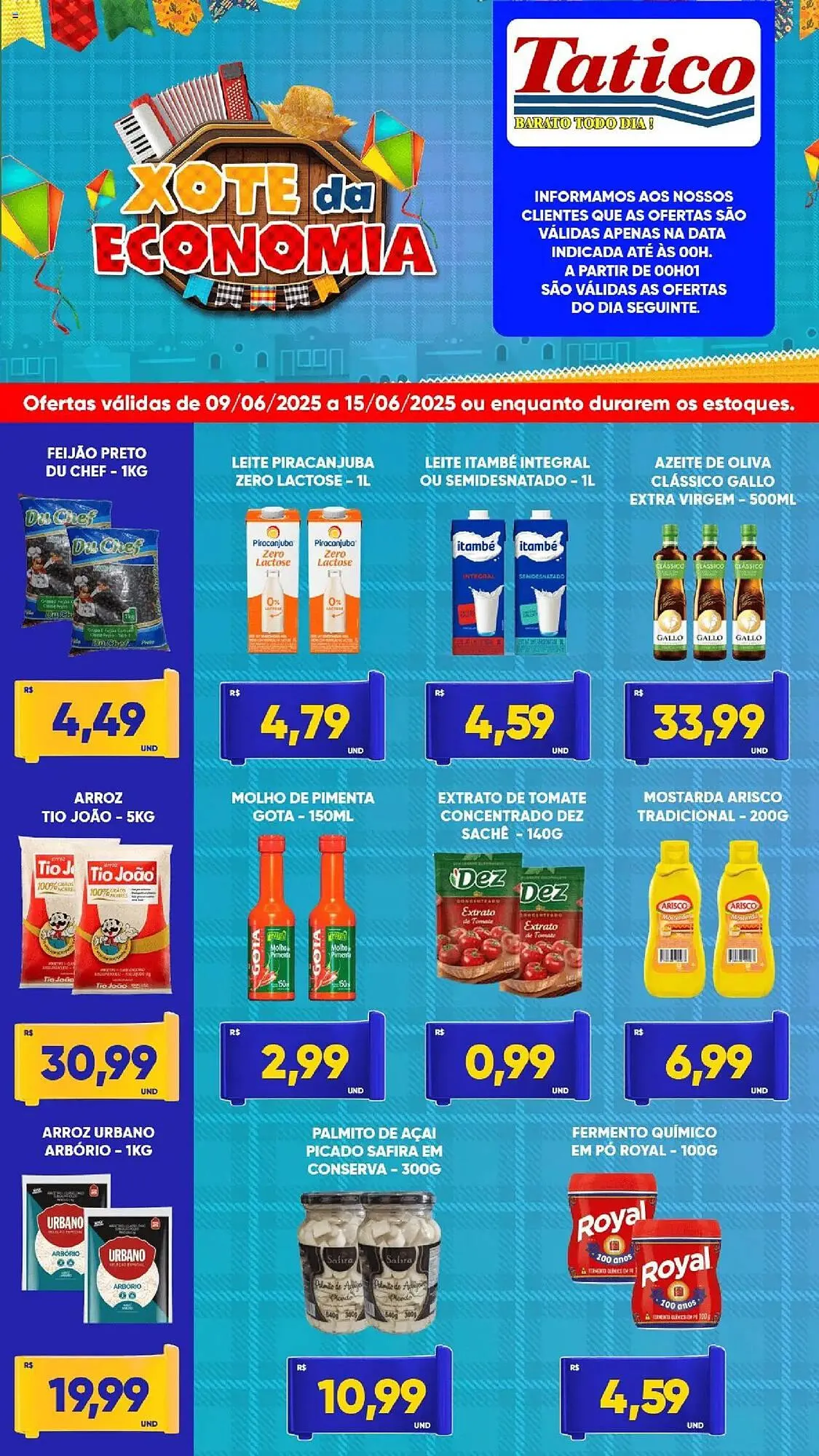 Encarte de Catálogo Tatico 9 de junho até 15 de junho 2025 - Pagina 3