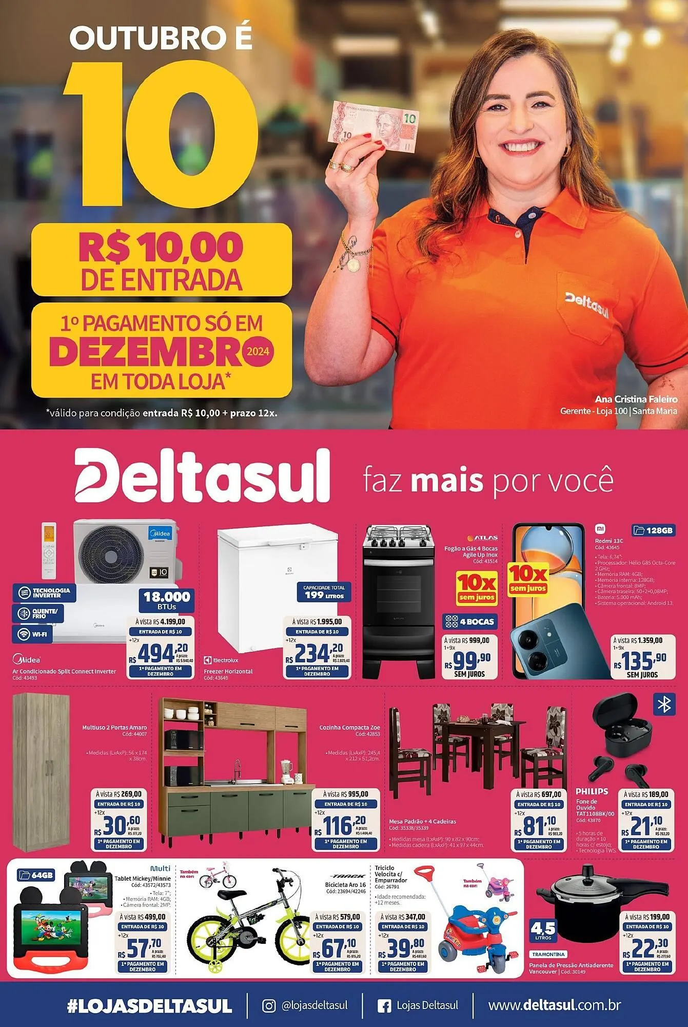 Encarte de Catálogo Deltasul 1 de outubro até 19 de outubro 2024 - Pagina 1