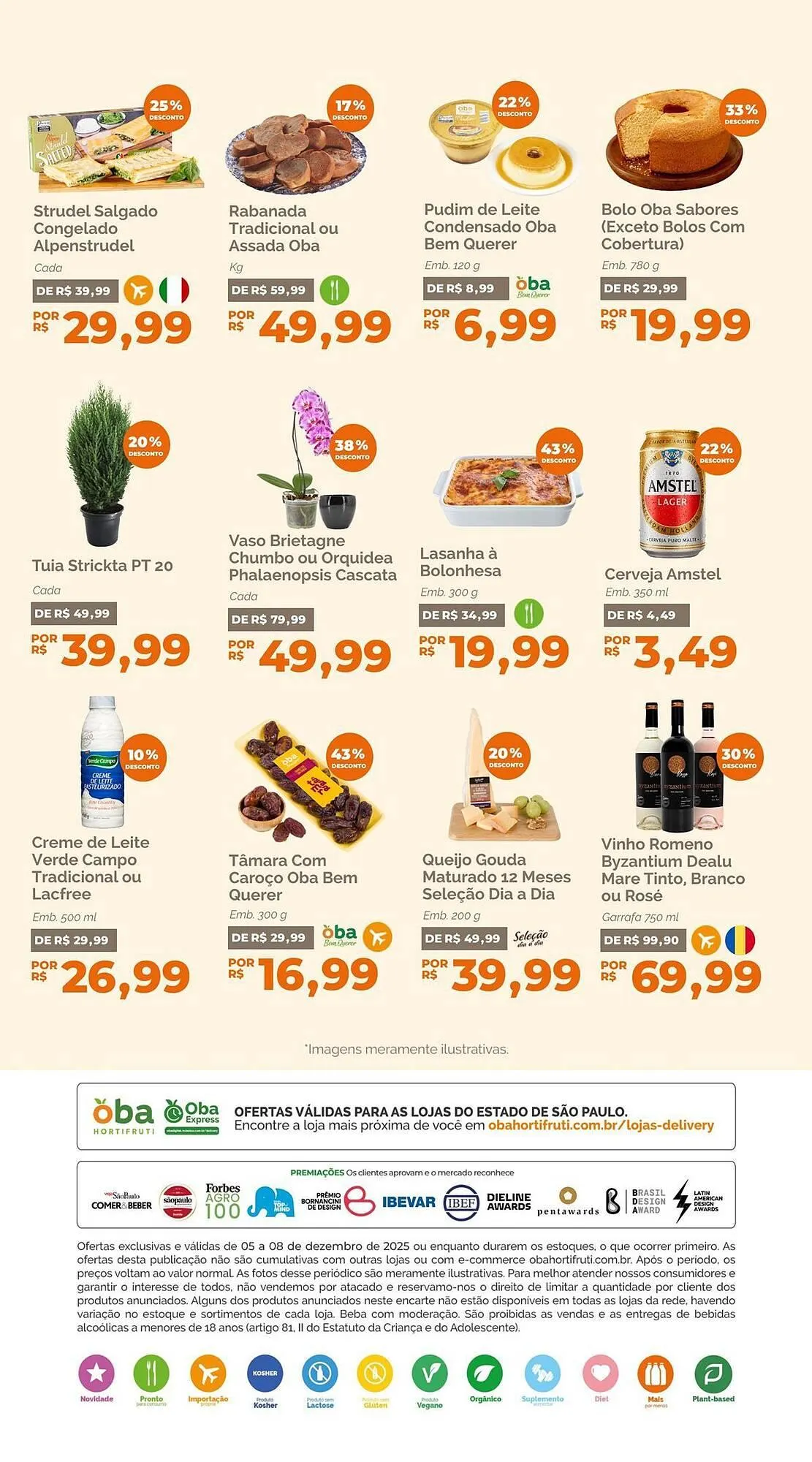 Encarte de Folheto Oba Hortifruti 5 de dezembro até 8 de dezembro 2025 - Pagina 6