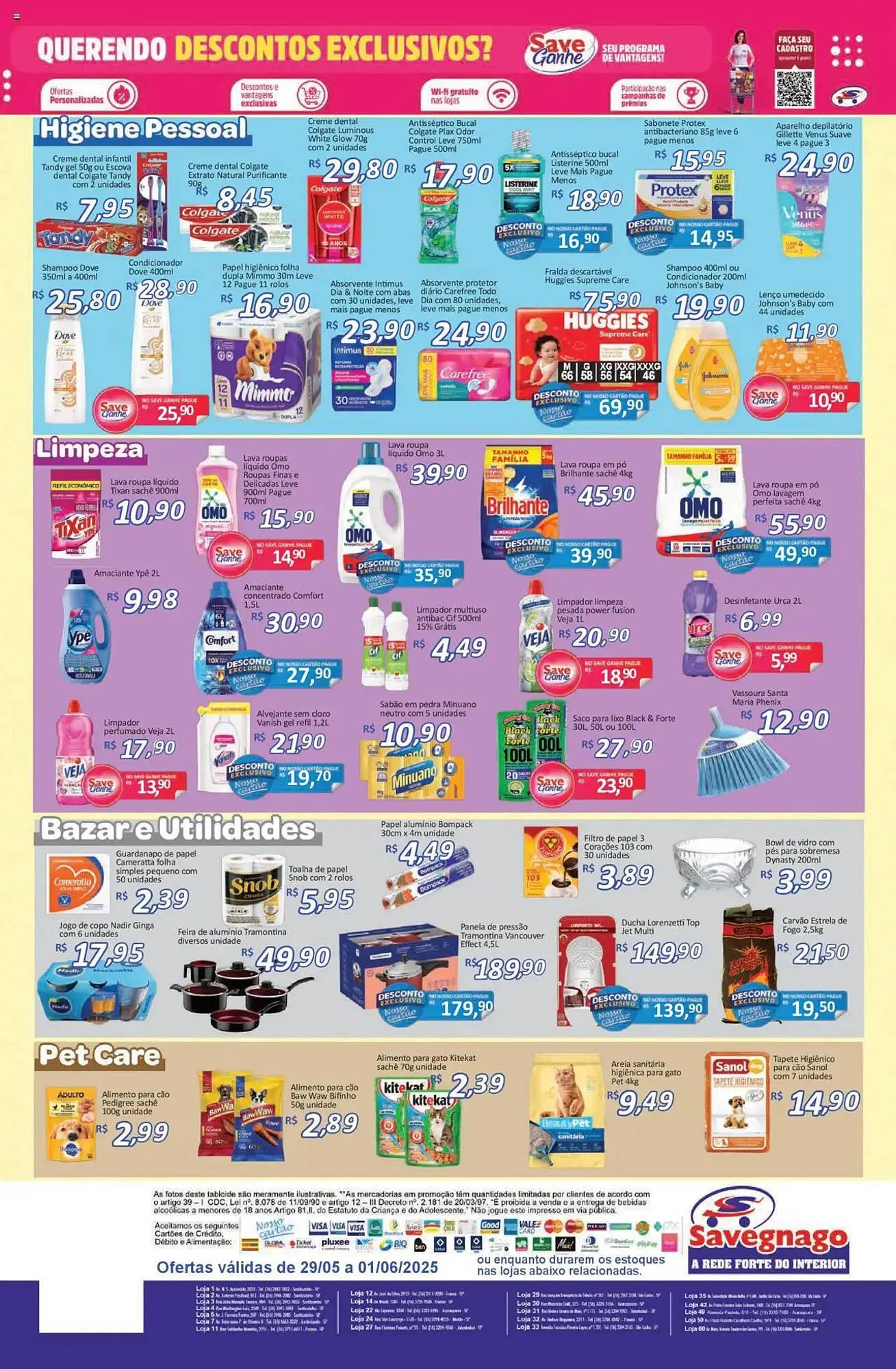 Encarte de Catálogo Supermercados Savegnago 29 de maio até 2 de junho 2025 - Pagina 4