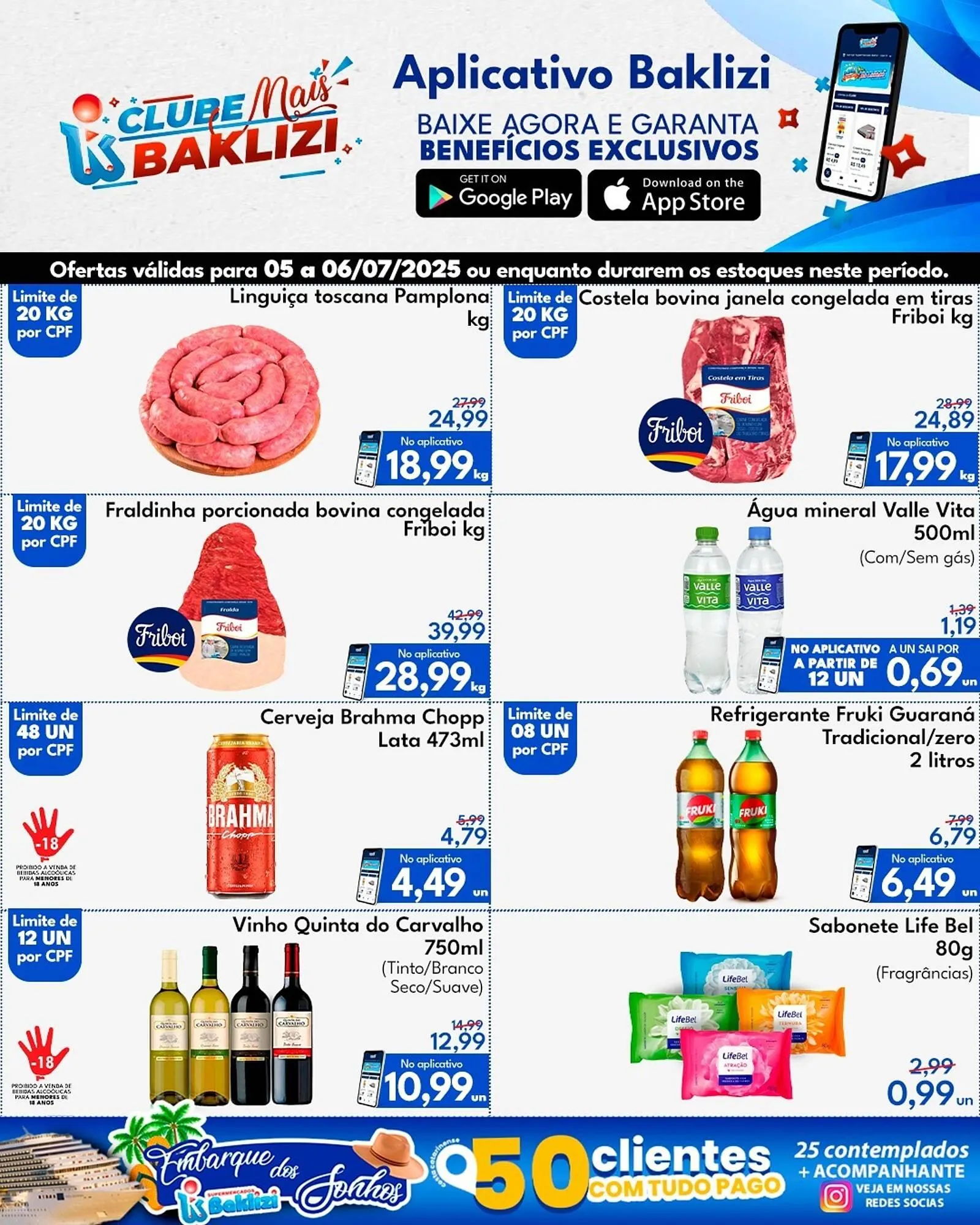 Encarte de Catálogo Supermercados Baklizi 5 de julho até 6 de julho 2025 - Pagina 2