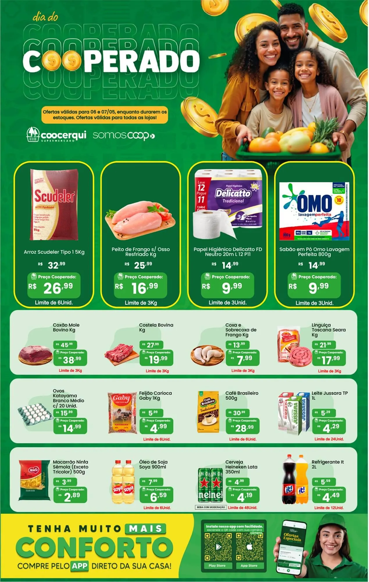 Encarte de Catálogo Coocerqui 6 de maio até 7 de maio 2025 - Pagina 1